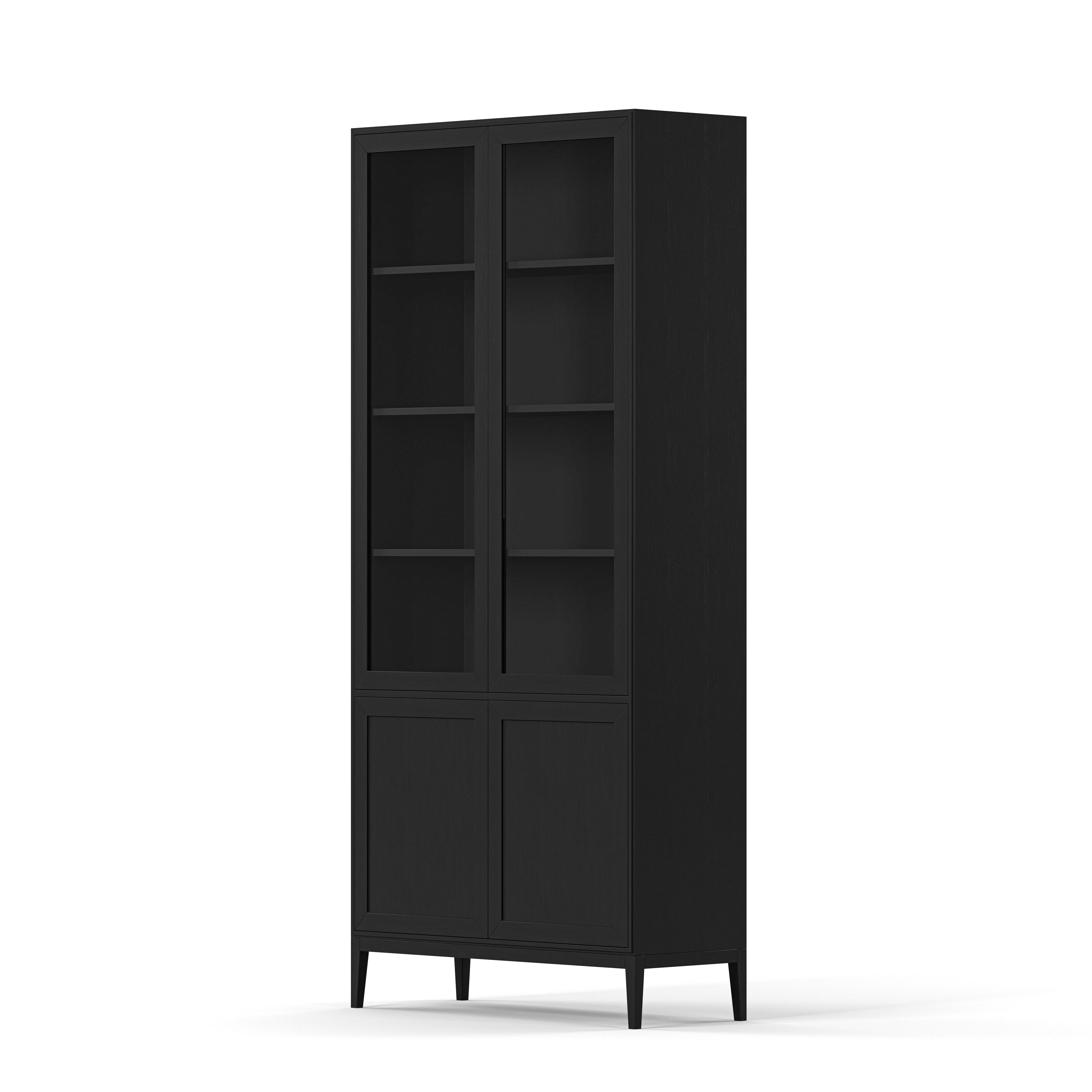 Englesson Skåp Edge 2.0 Vitrinskåp #Variant_Black Brushed