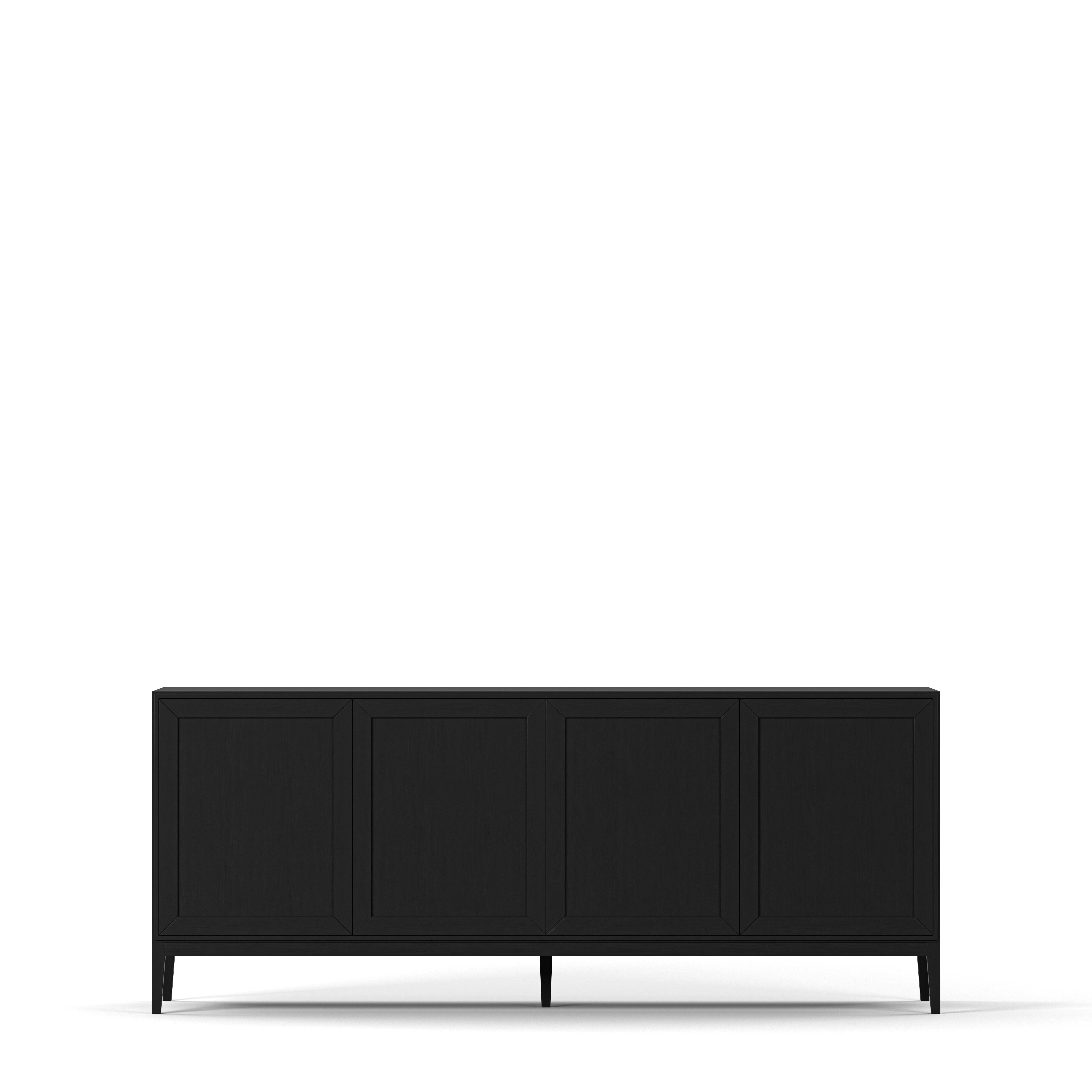 Englesson Skänkar Edge 2.0 Skänk 4-Dörrar #Variant_Black Brushed