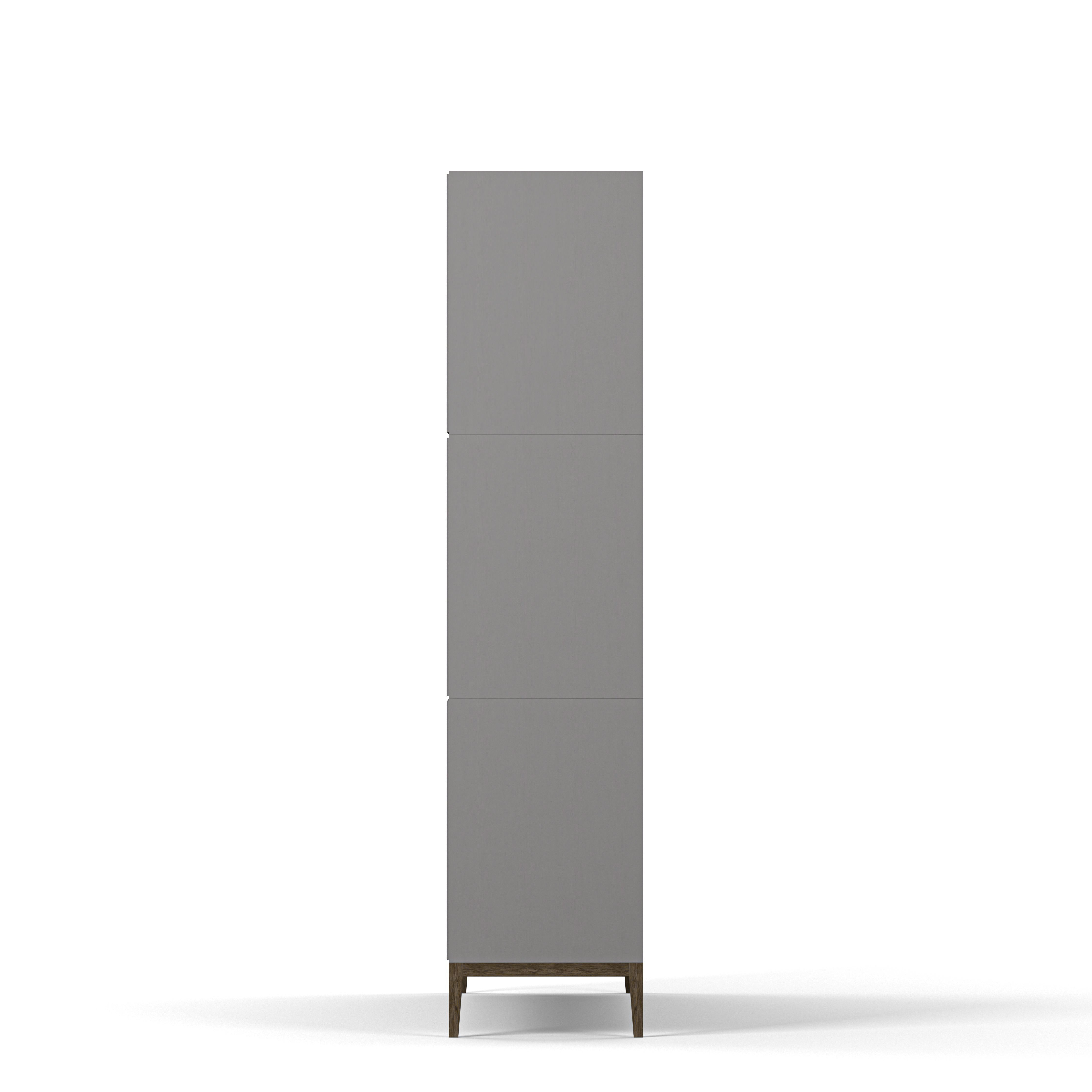 Englesson Bokhyllor Edge 2.0 Bokhylla 3 Hyllor, 3-Sektion #Variant_Grey Brushed & Burned Walnut