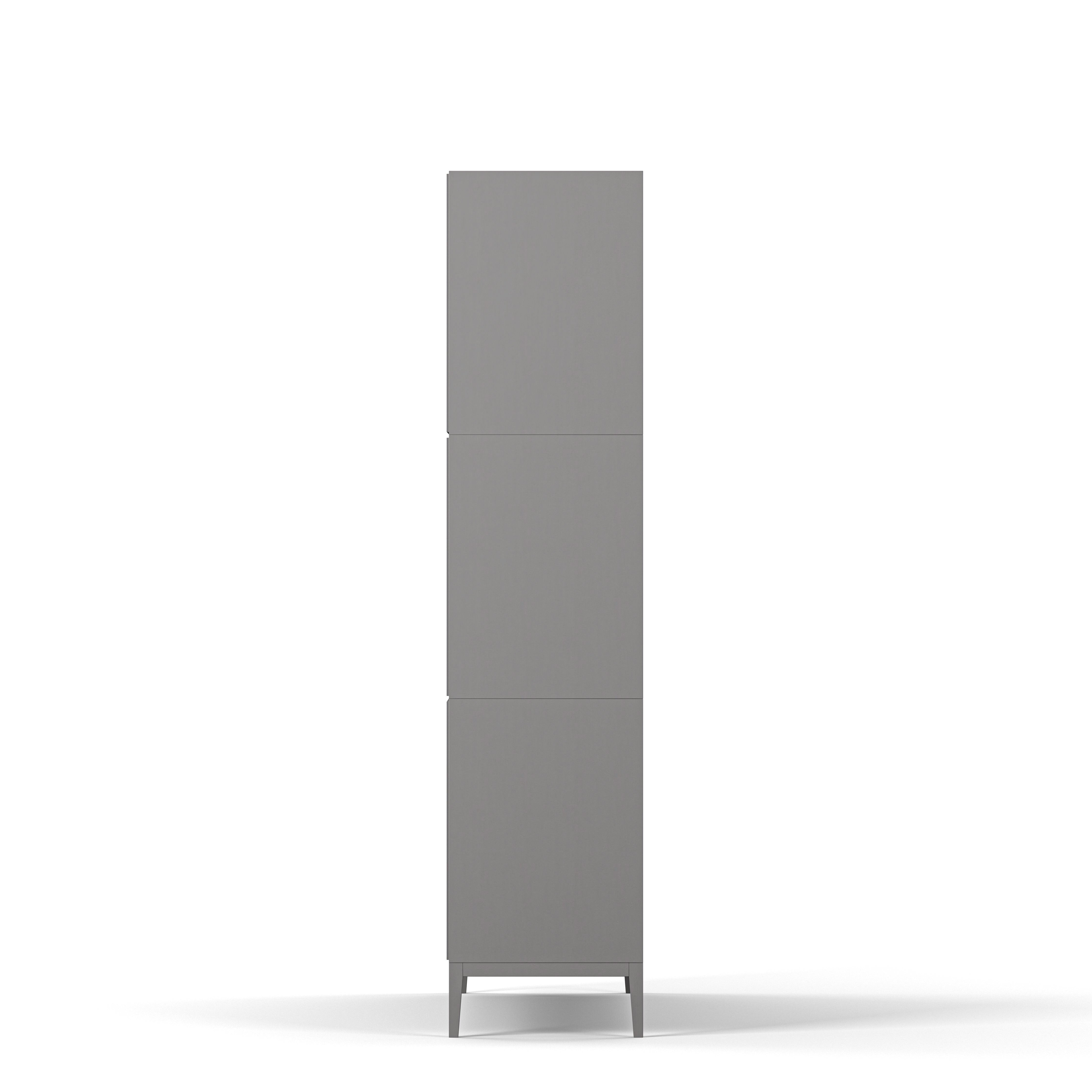 Englesson Bokhyllor Edge 2.0 Bokhylla 3 Hyllor, 3-Sektion #Variant_Grey Brushed