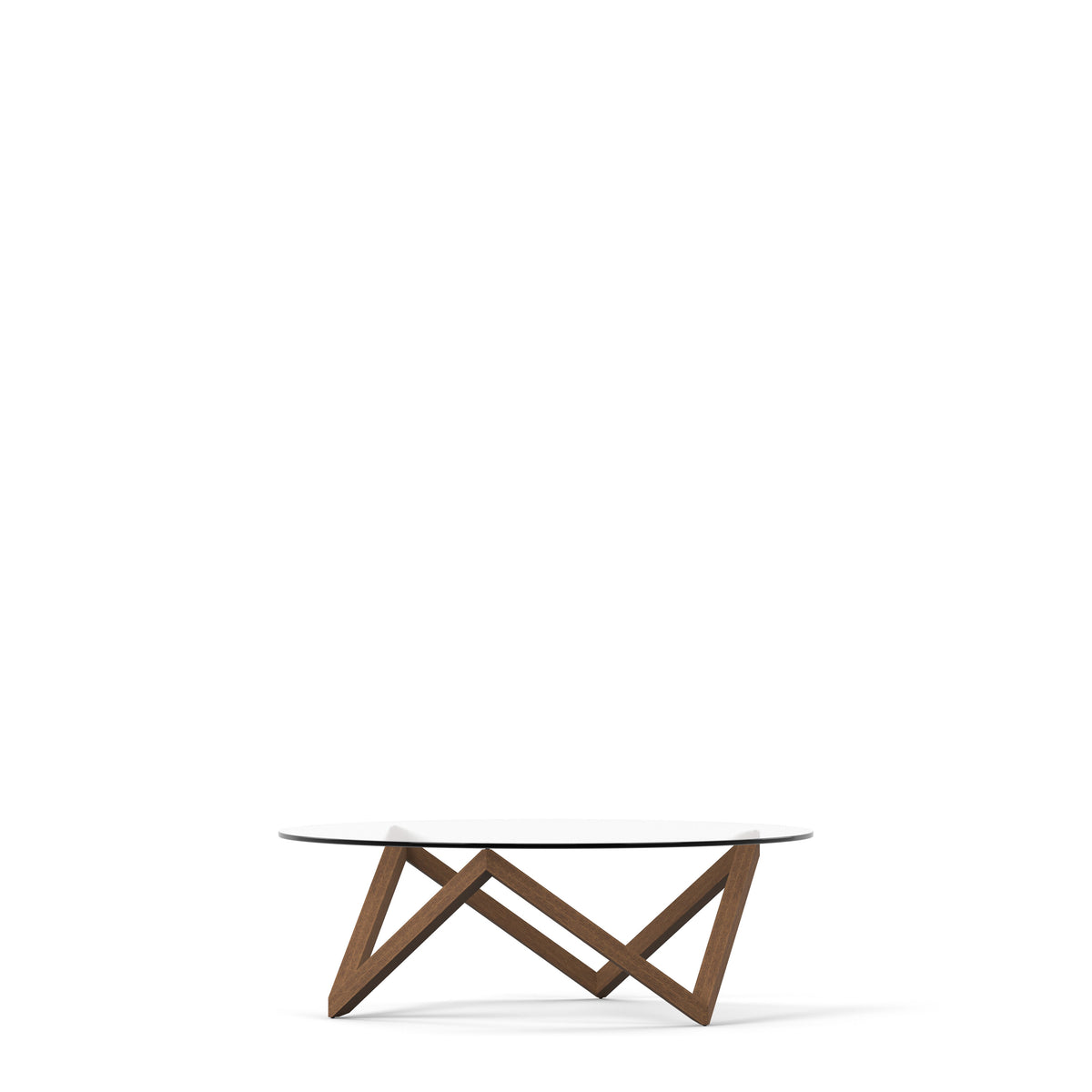 Englesson Bord Dark Oak Sirius Soffbord Ø120 1420DO #Variant_Brown Oak