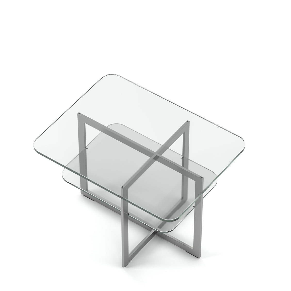 Englesson Bord Square Sidobord 4562SG #Variant_Silvergrå Metall