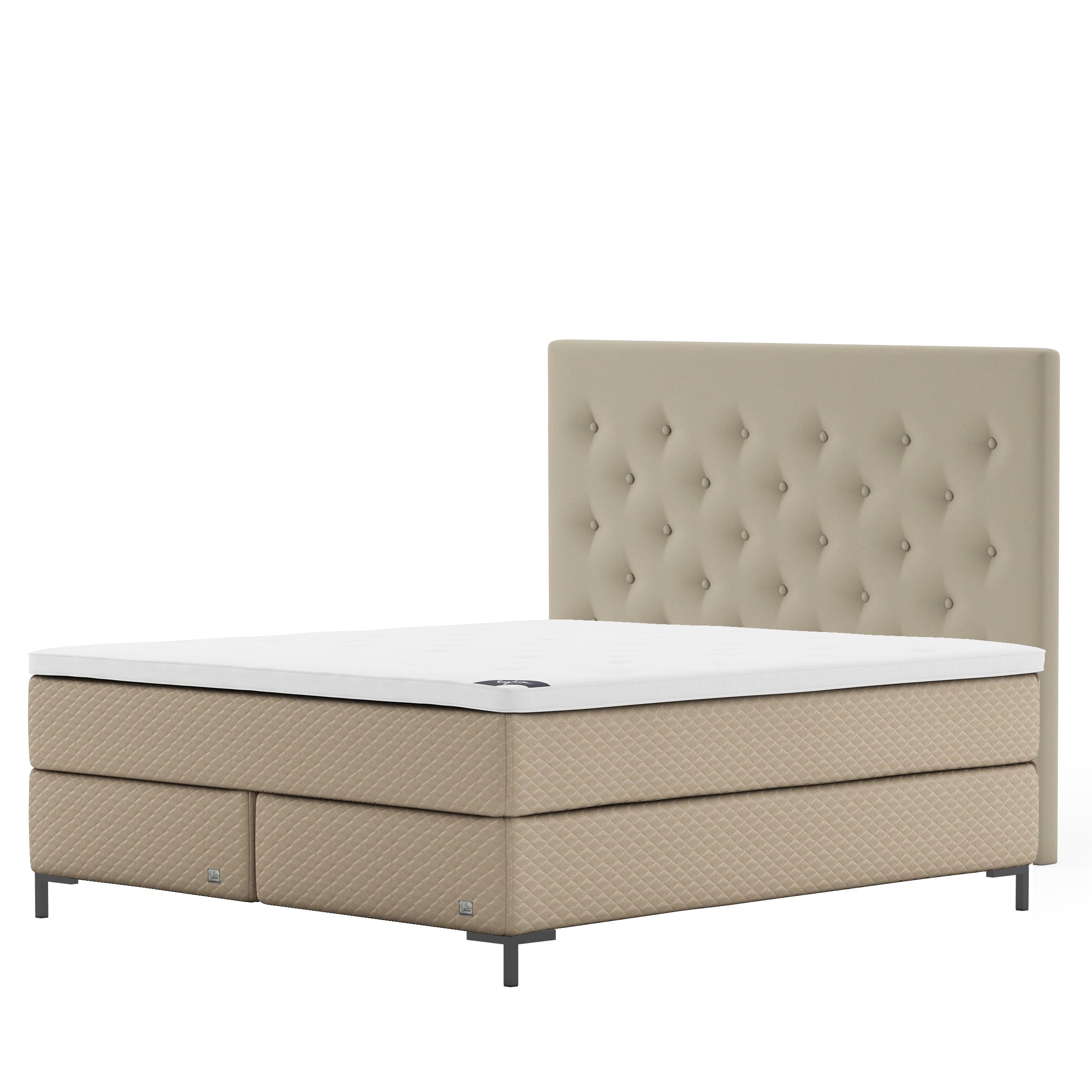 Englesson Beds Kontinentalsäng Impression Kontinental High Frame #Variant_Almond