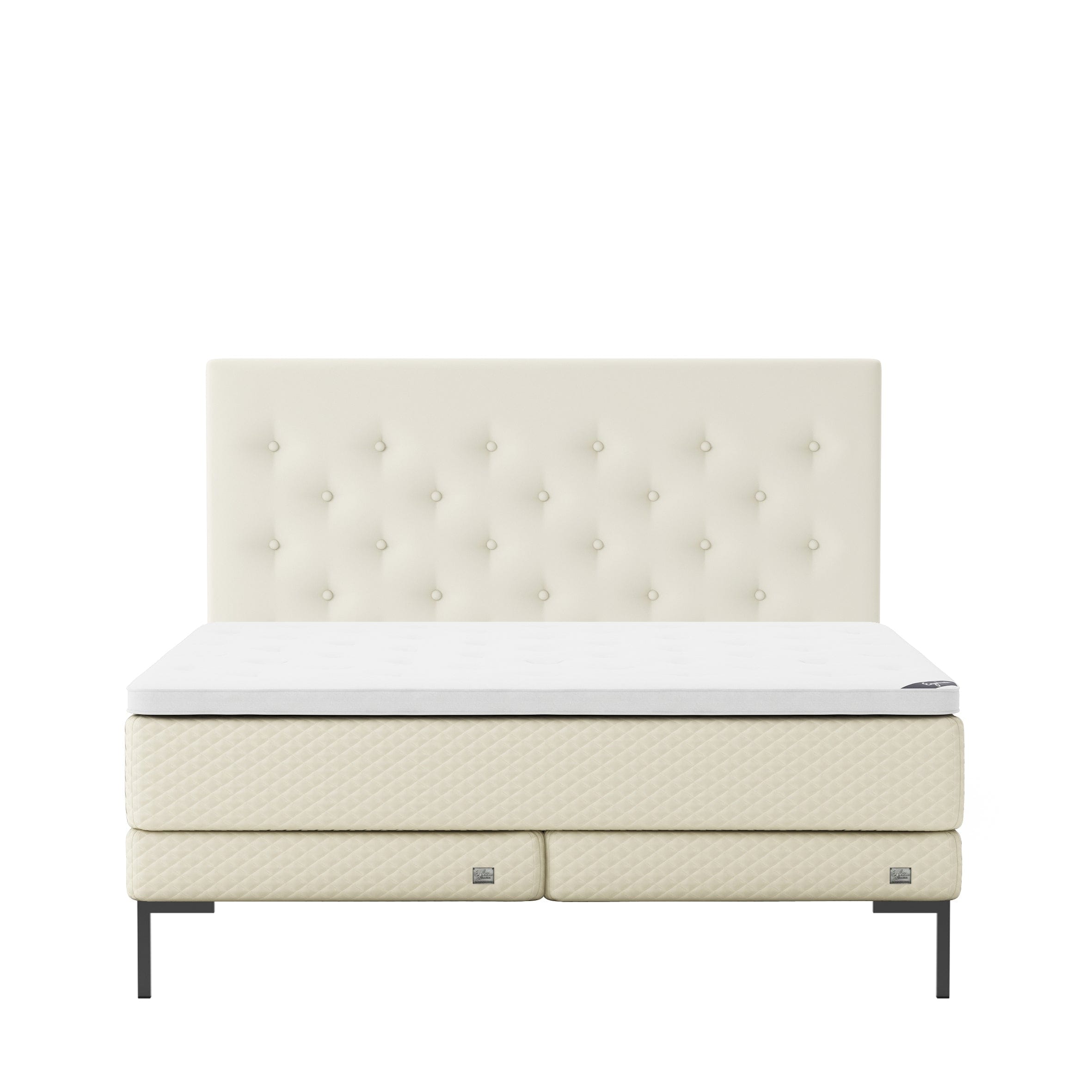 Englesson Beds Kontinentalsäng Pearl / 90 x 200 Impression Kontinental Low Frame IC90F20 #Variant_Pearl