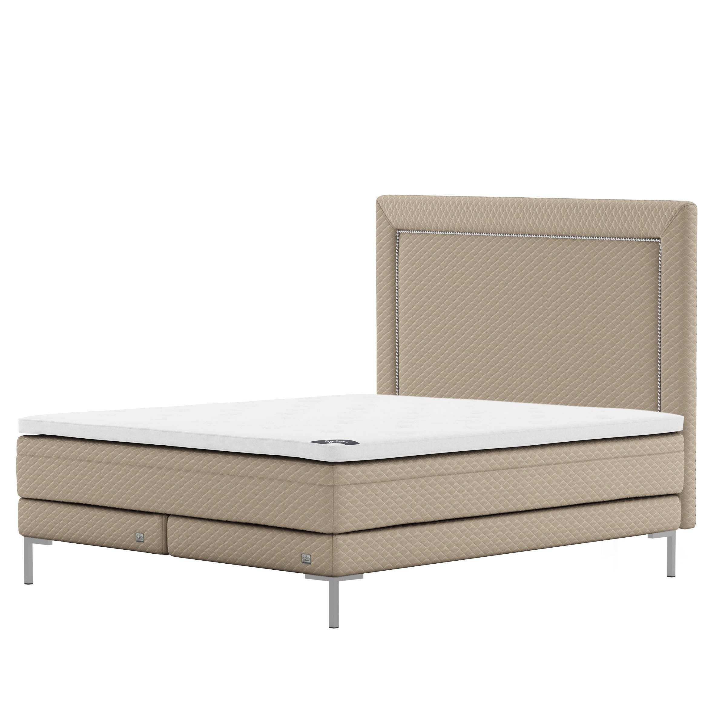 Englesson Beds Kontinentalsäng Master Kontinental Low Frame #Variant_Almond