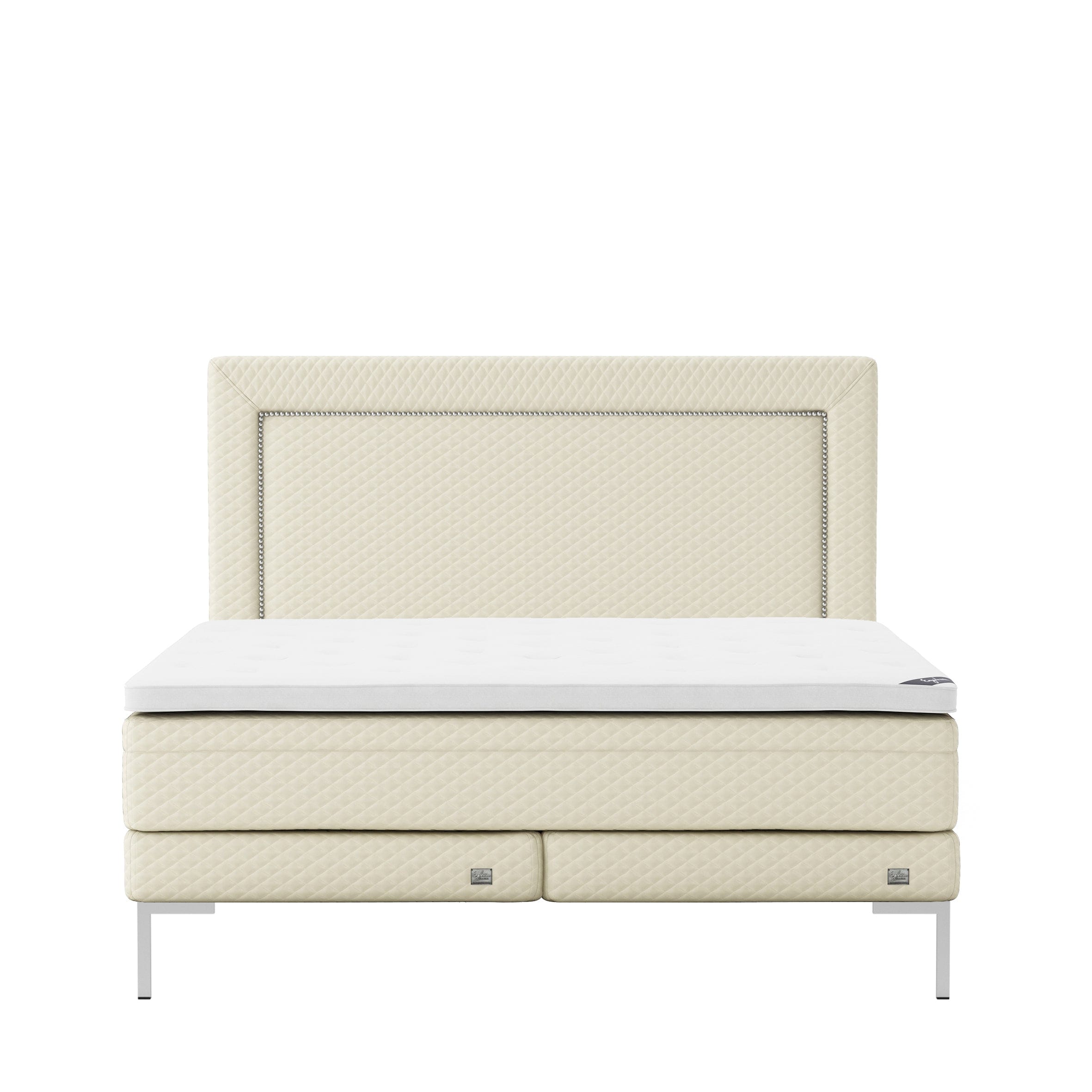 Englesson Beds Kontinentalsäng Pearl / 160 x 200 / Flexibel Master Kontinental Low Frame MCLO16021 #Variant_Pearl