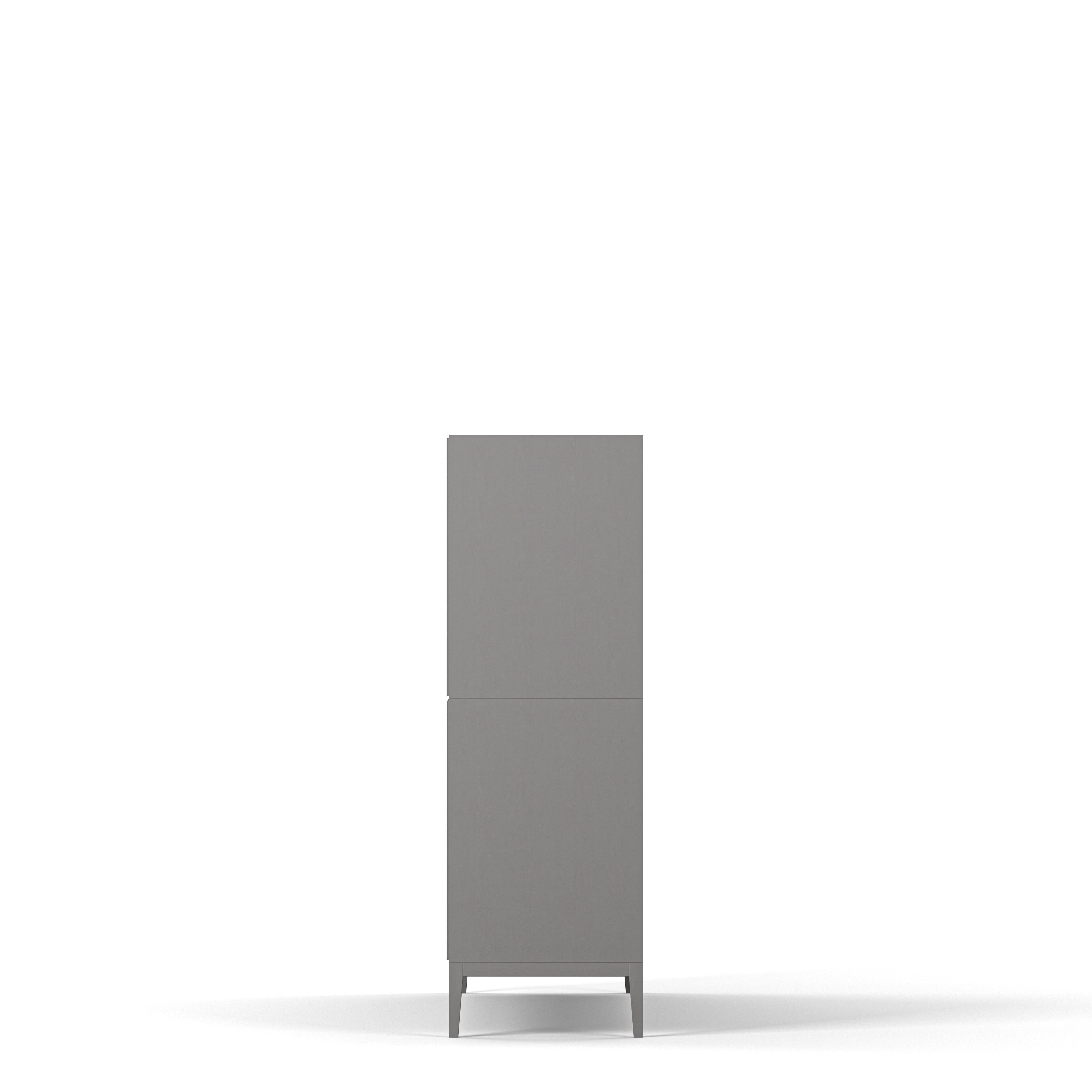 Englesson Bokhyllor Edge 2.0 Bokhylla 3 Hyllor, 2-Sektion #Variant_Grey Brushed