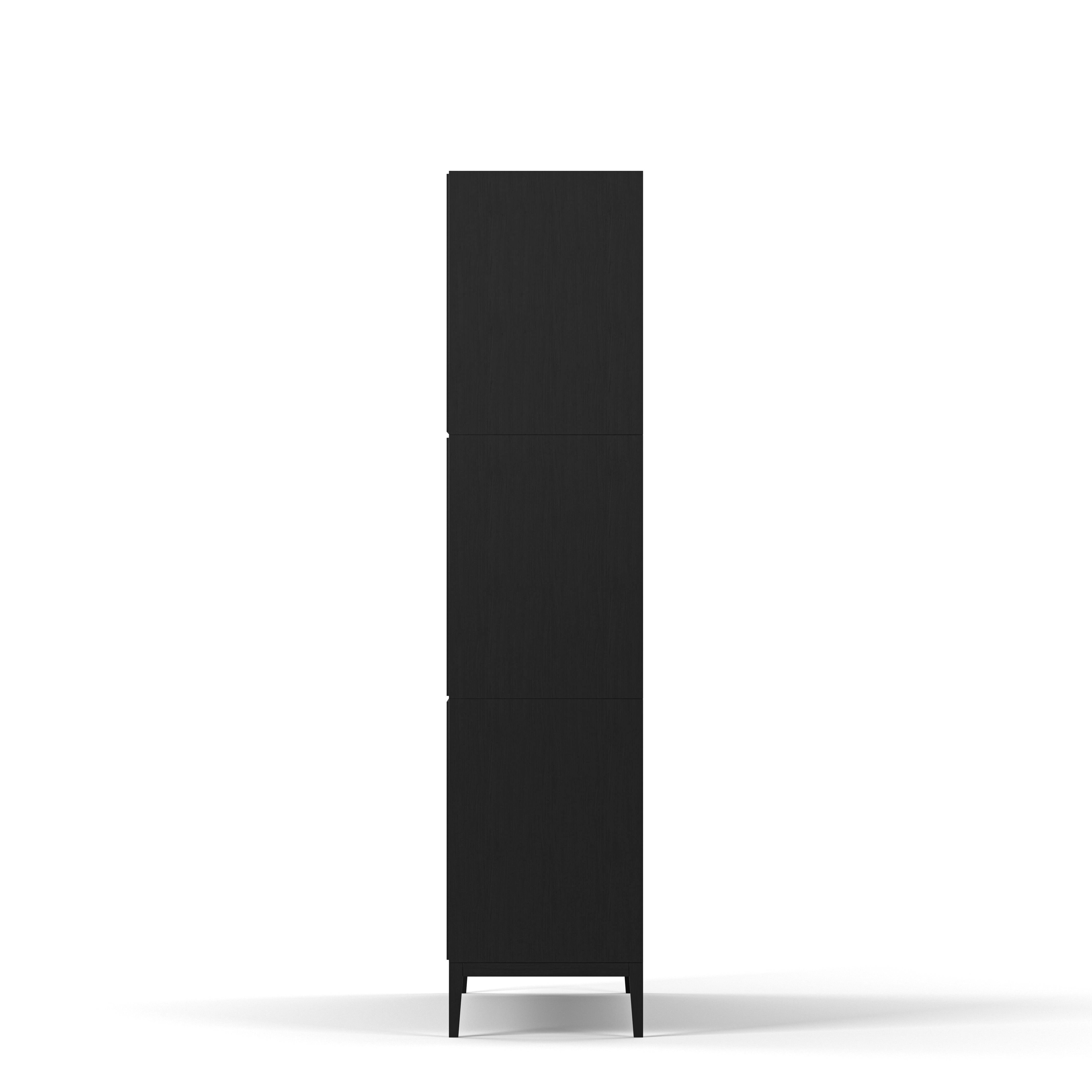 Englesson Bokhyllor Edge 2.0 Bokhylla 3 Hyllor, 3-Sektion #Variant_Black Brushed
