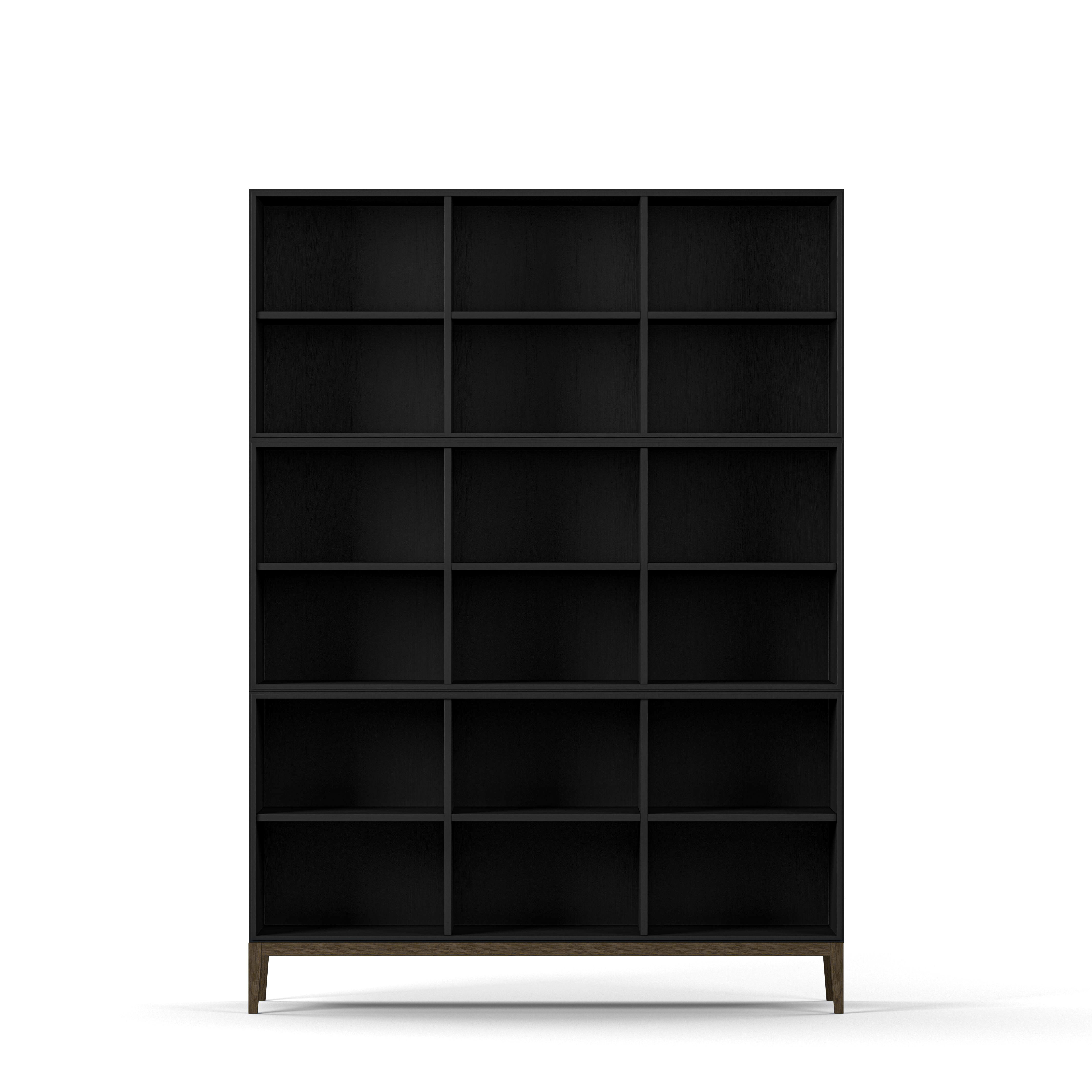 Edge 2.0 Bookcase 3 Shelves, 3-Section