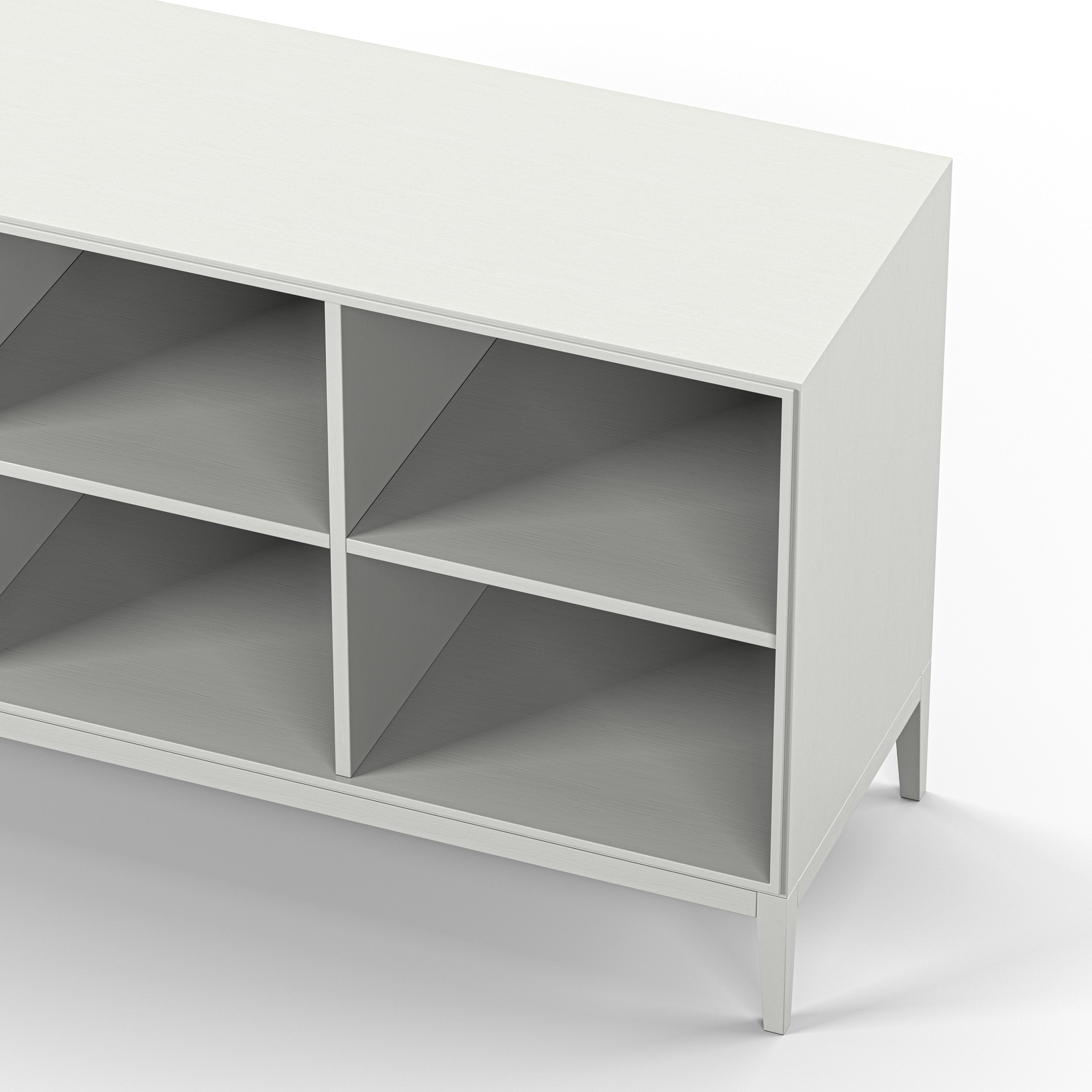 Englesson Bokhyllor Edge 2.0 Bokhylla 4 Hyllor, 1-Sektion #Variant_White