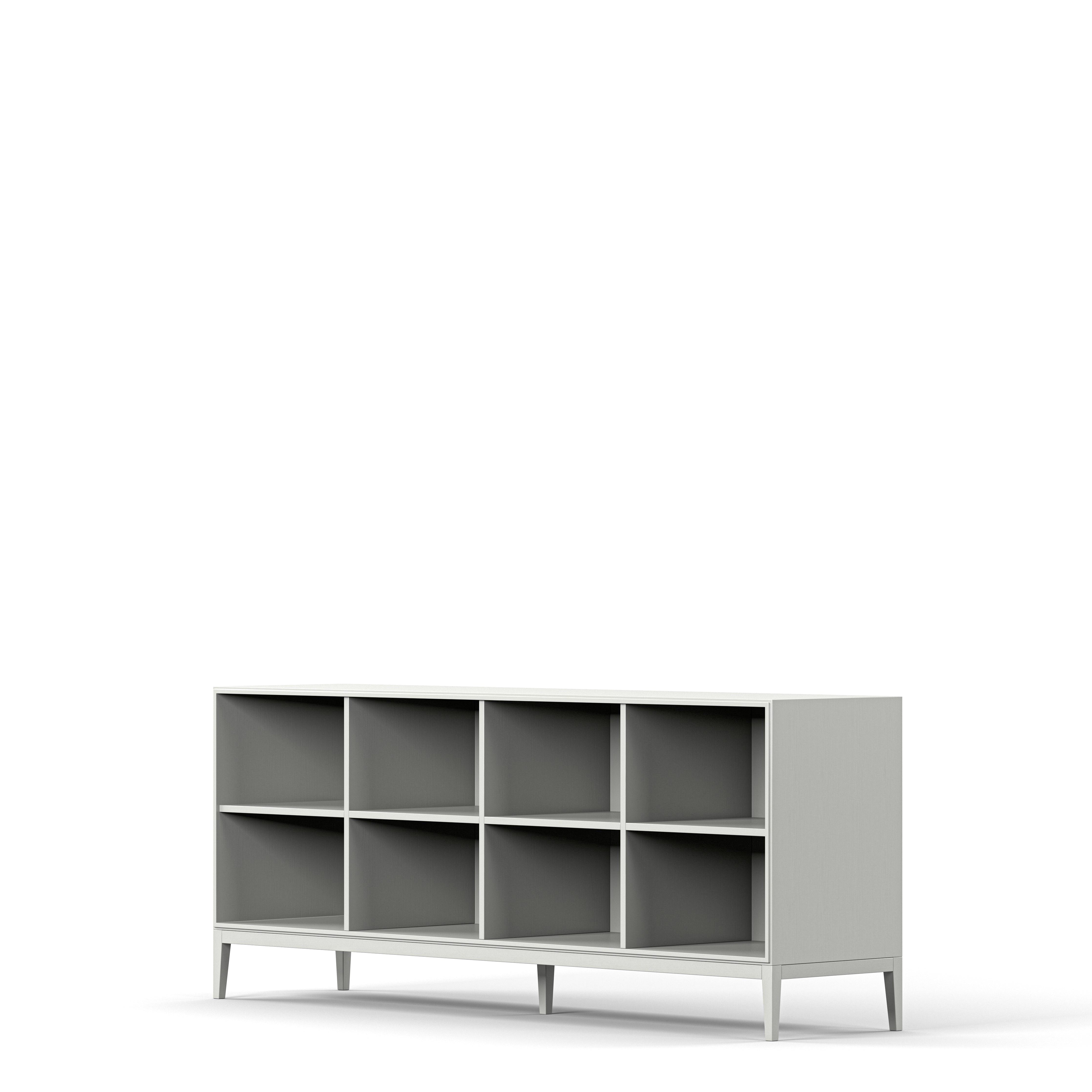 Englesson Bokhyllor Edge 2.0 Bokhylla 4 Hyllor, 1-Sektion #Variant_White