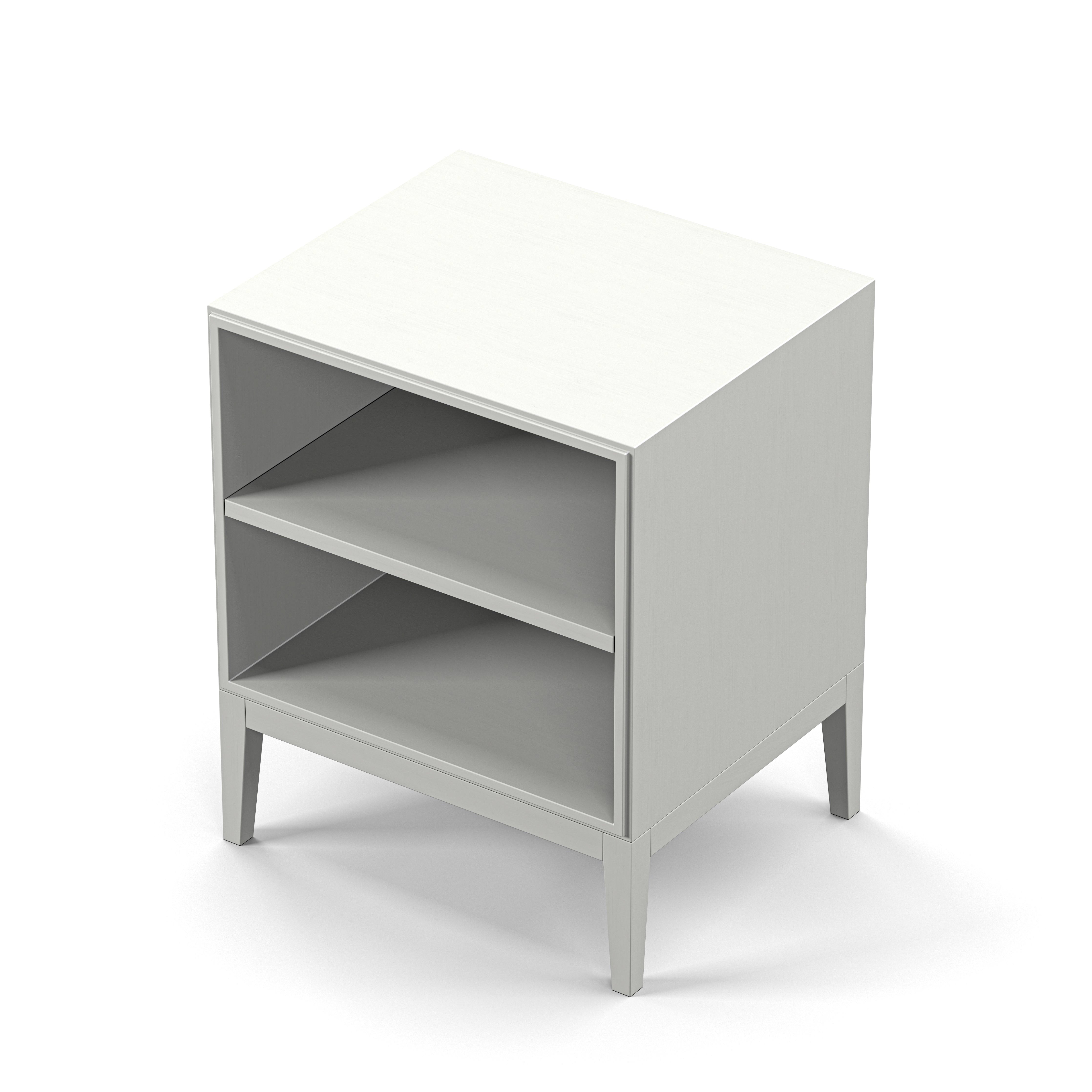 Englesson Bord Edge 2.0 Sängbord Med Hylla #Variant_White