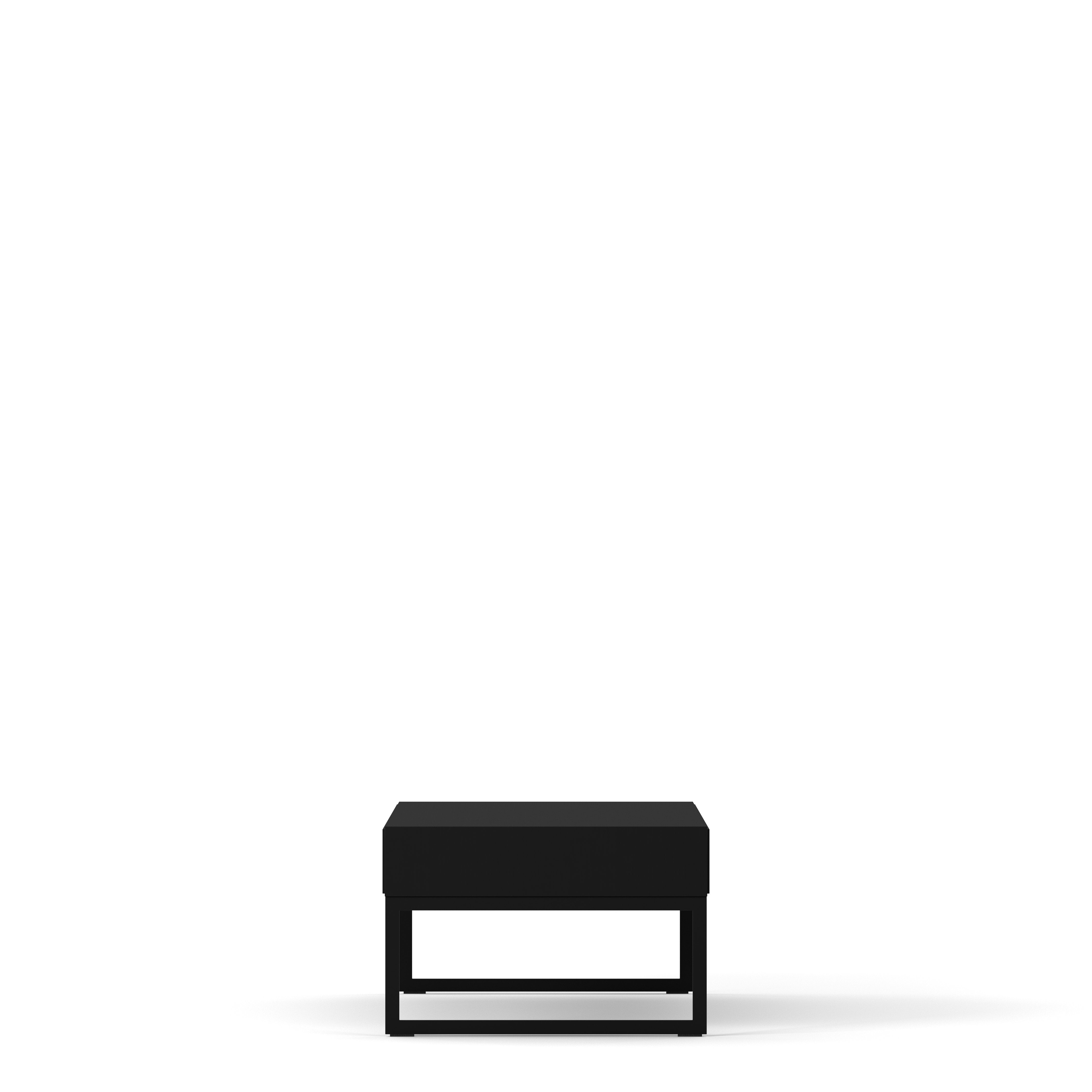 Englesson Bord Line Burned Walnut Soffbord Rektangulärt #Variant_Black & Burned Walnut