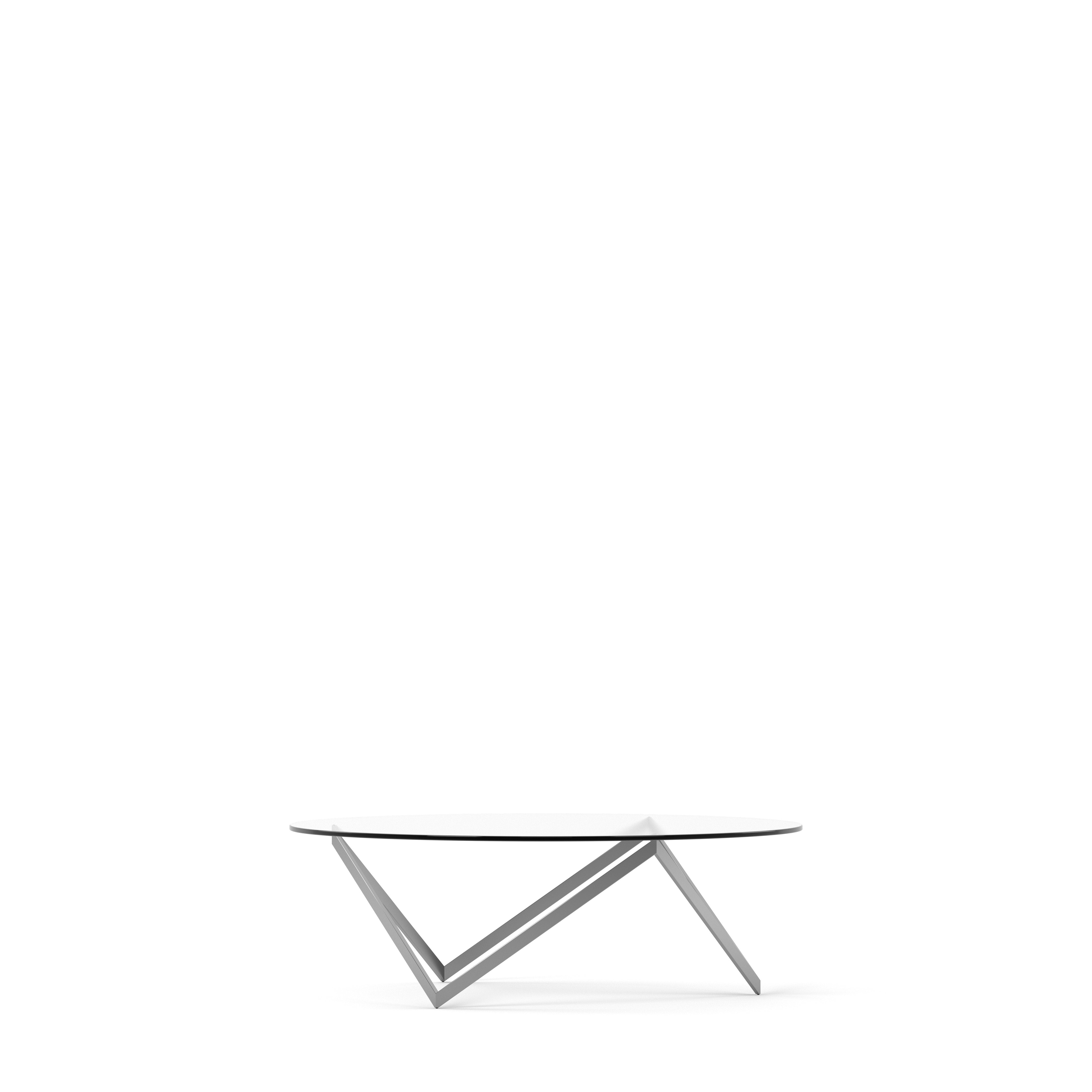 Englesson Bord Silvergrå Metall Sirius Soffbord Ø120 4420SG #Variant_Silvergrå Metall