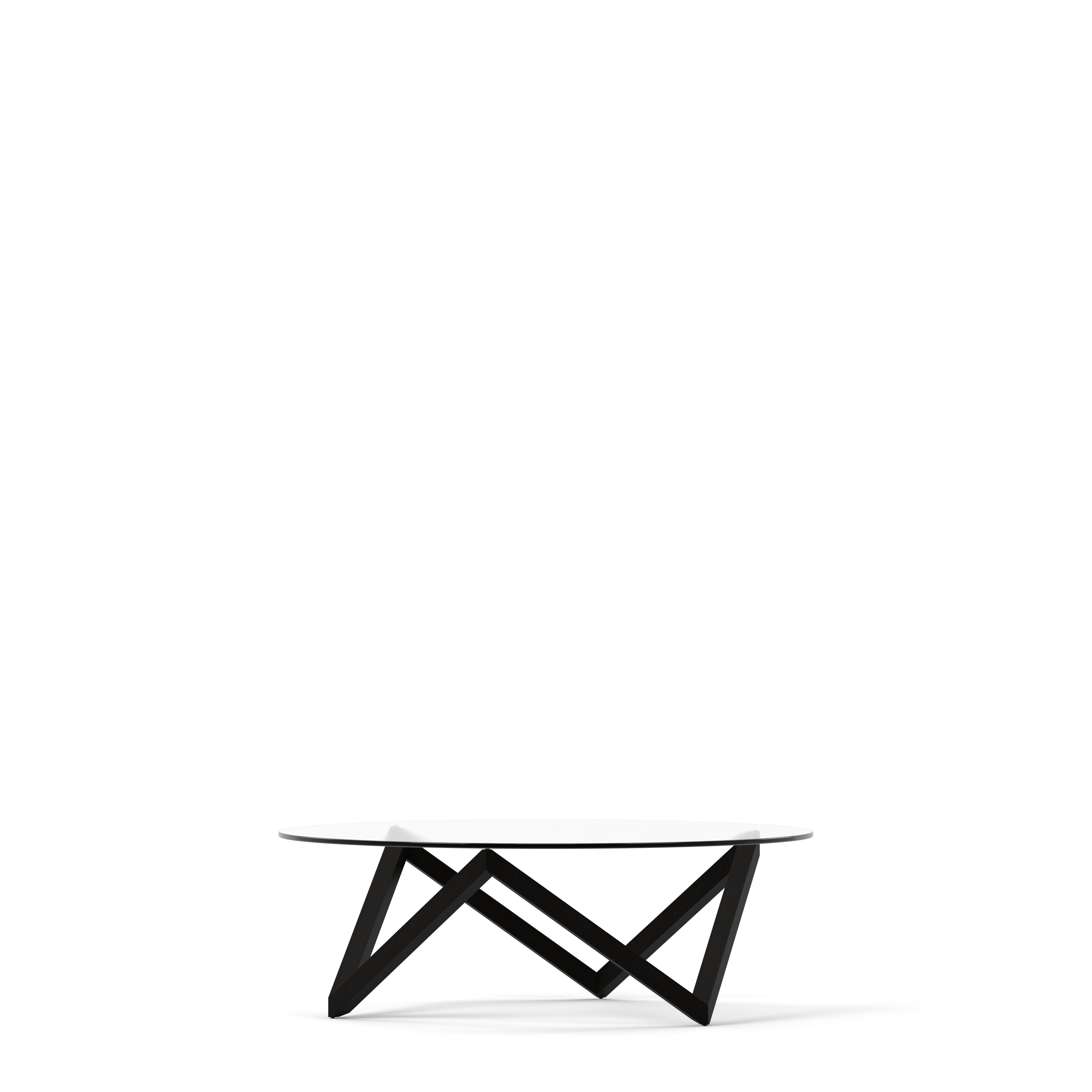 Englesson Bord Sirius Soffbord Ø120 #Variant_Dark Oak