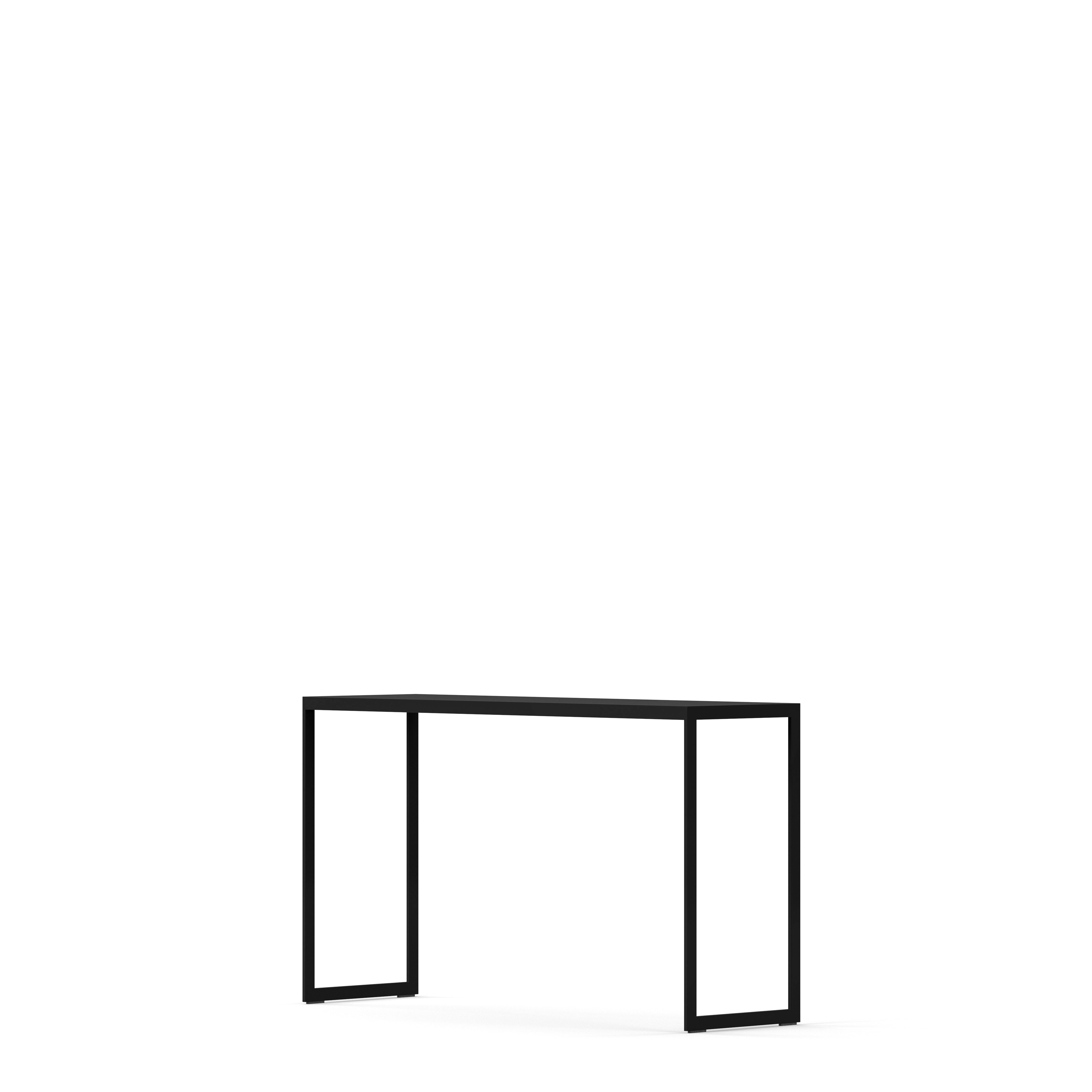 Englesson Bord Square Avlastningsbord #Variant_Svart Metall & Black Oak