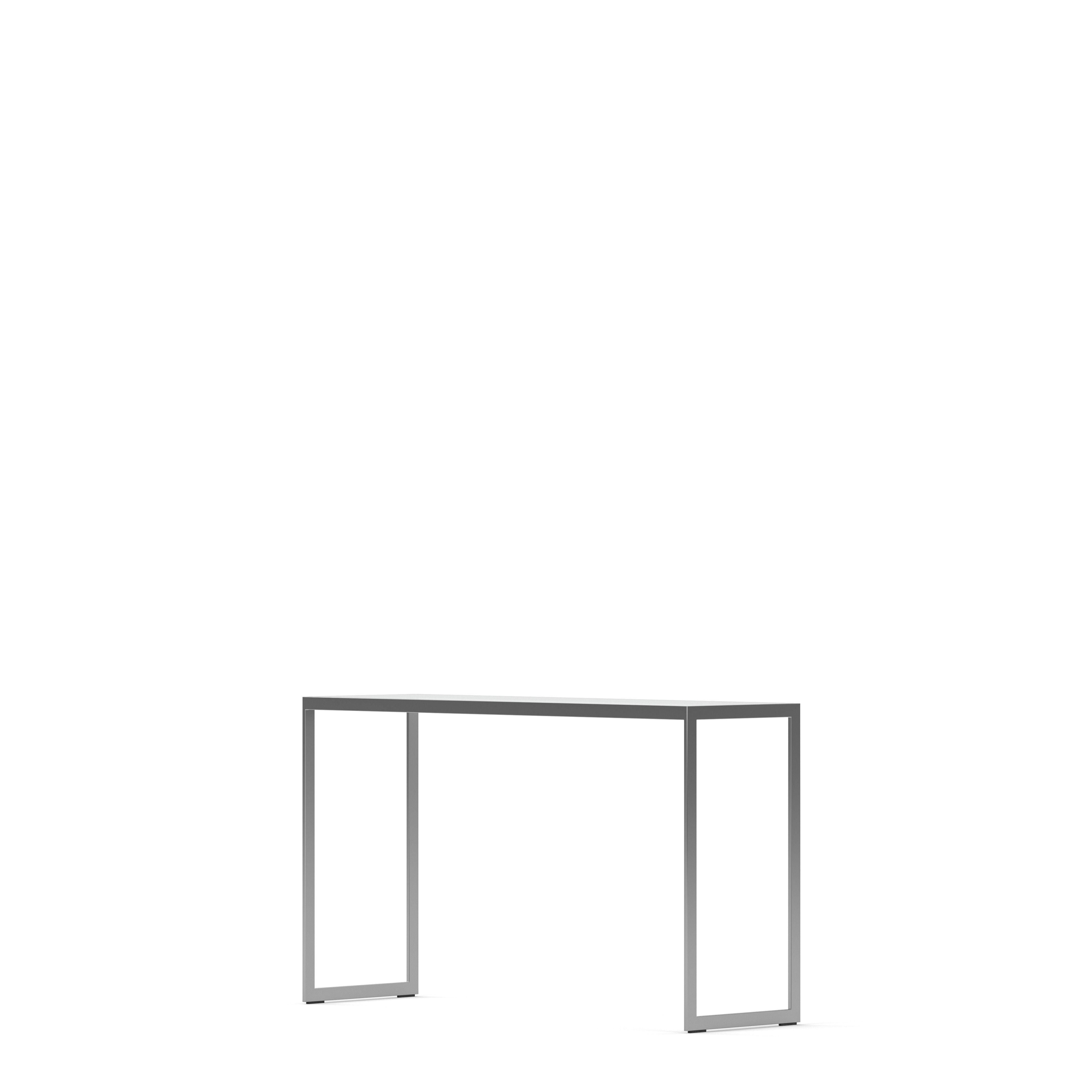 Englesson Bord Square Avlastningsbord #Variant_Silvergrå Metall & Glas