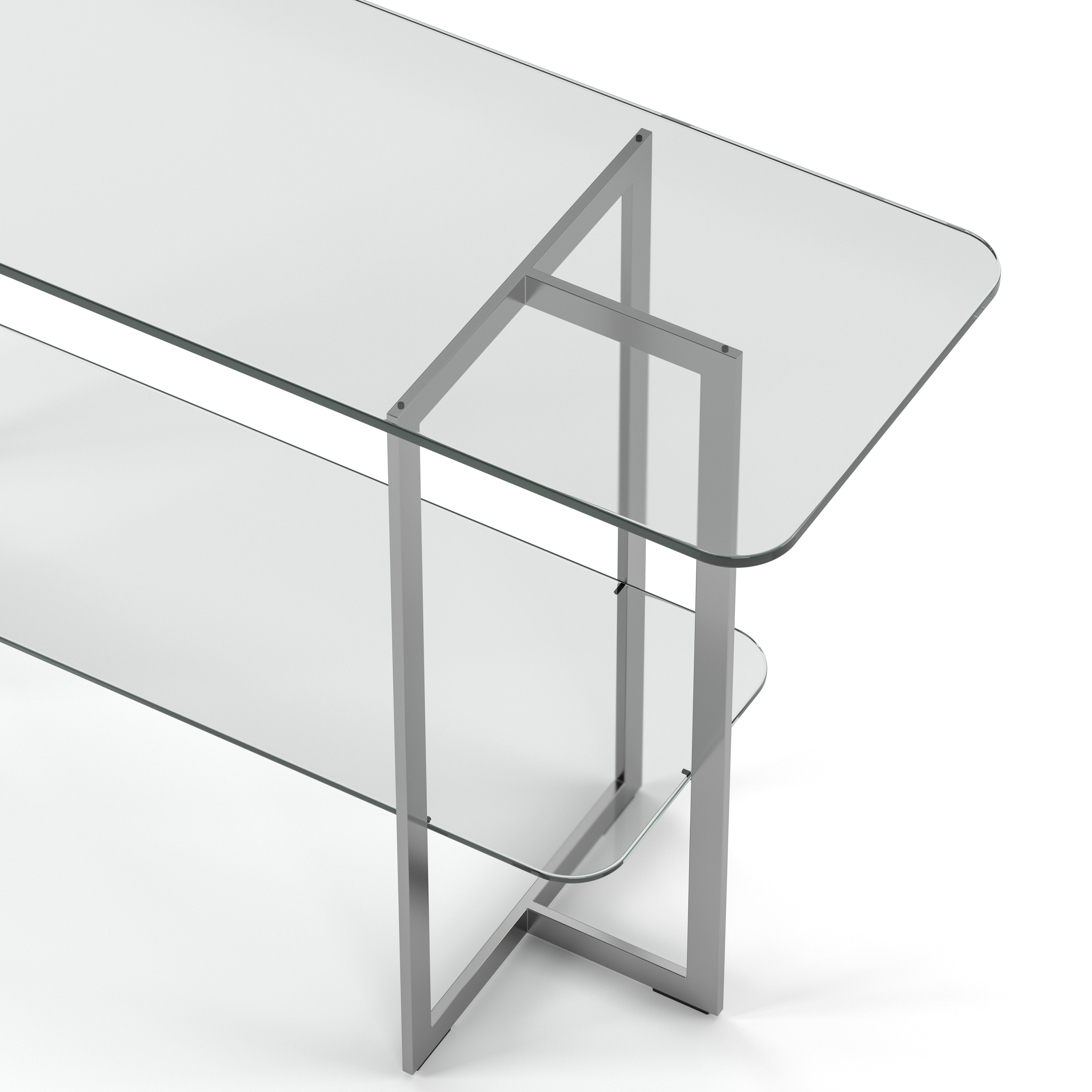 Englesson Bord Square Avlastningsbord #Variant_Silvergrå Metall