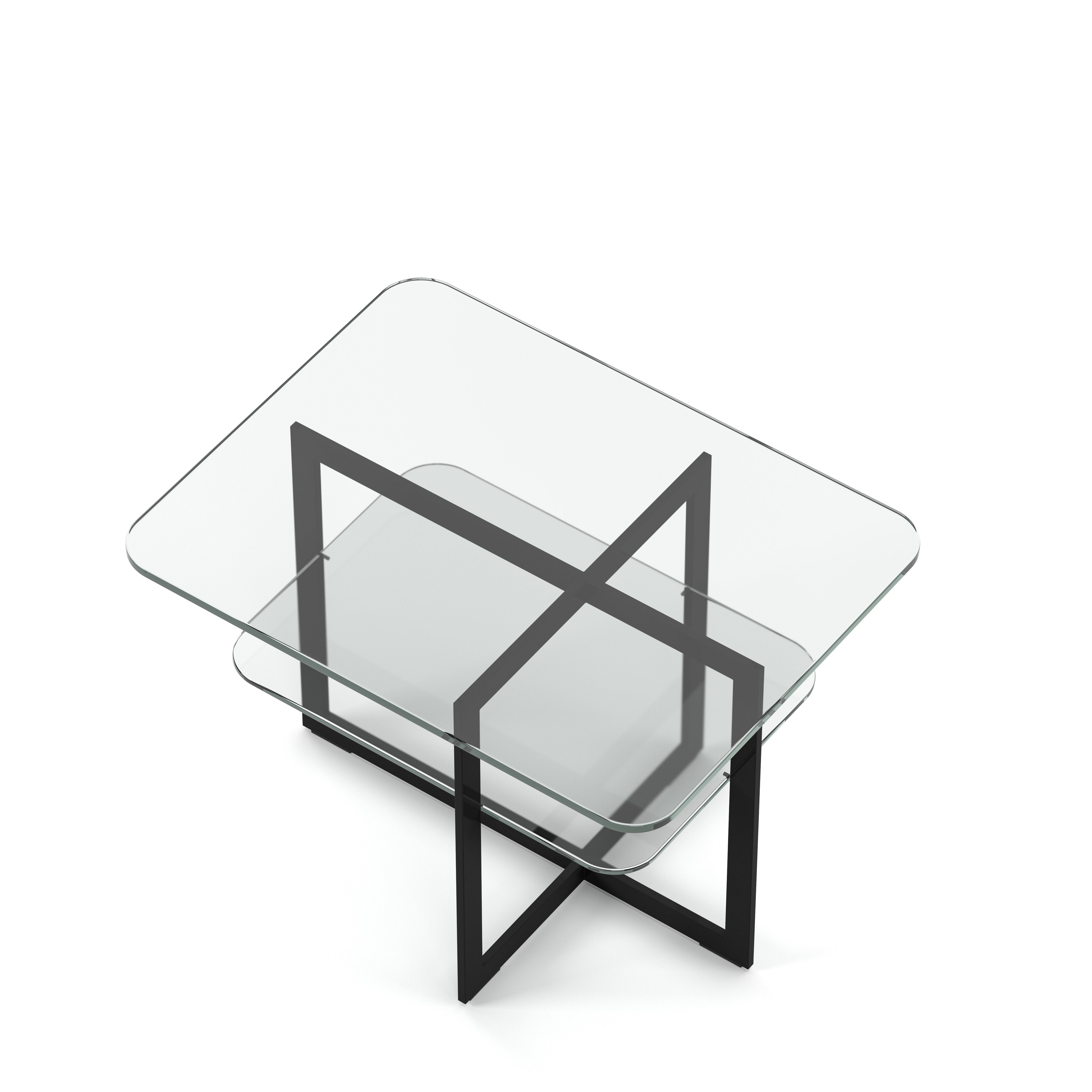 Englesson Bord Square Sidobord 4562BLACK #Variant_Svart Metall