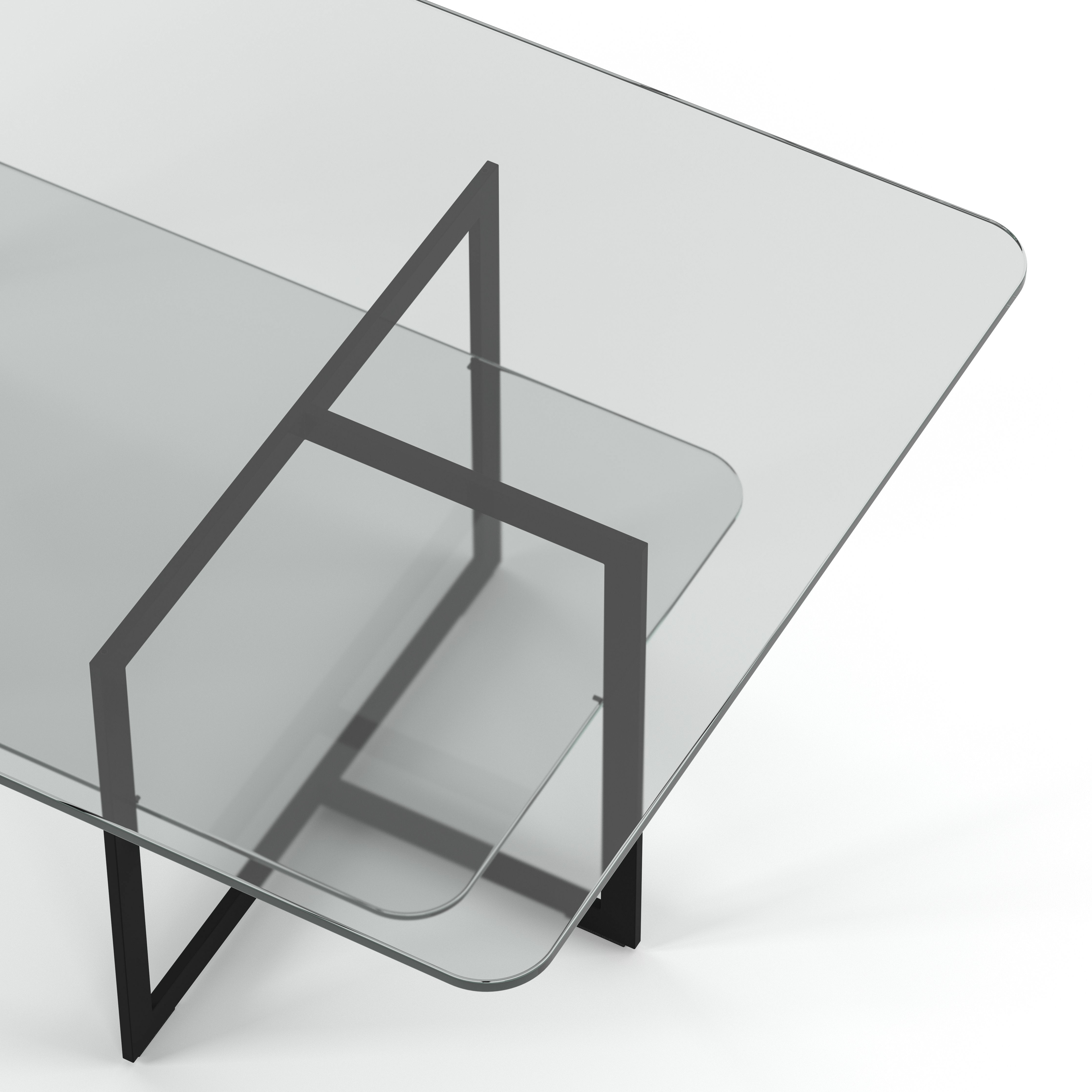 Englesson Bord Square Soffbord 4565BLACK #Variant_Svart Metall