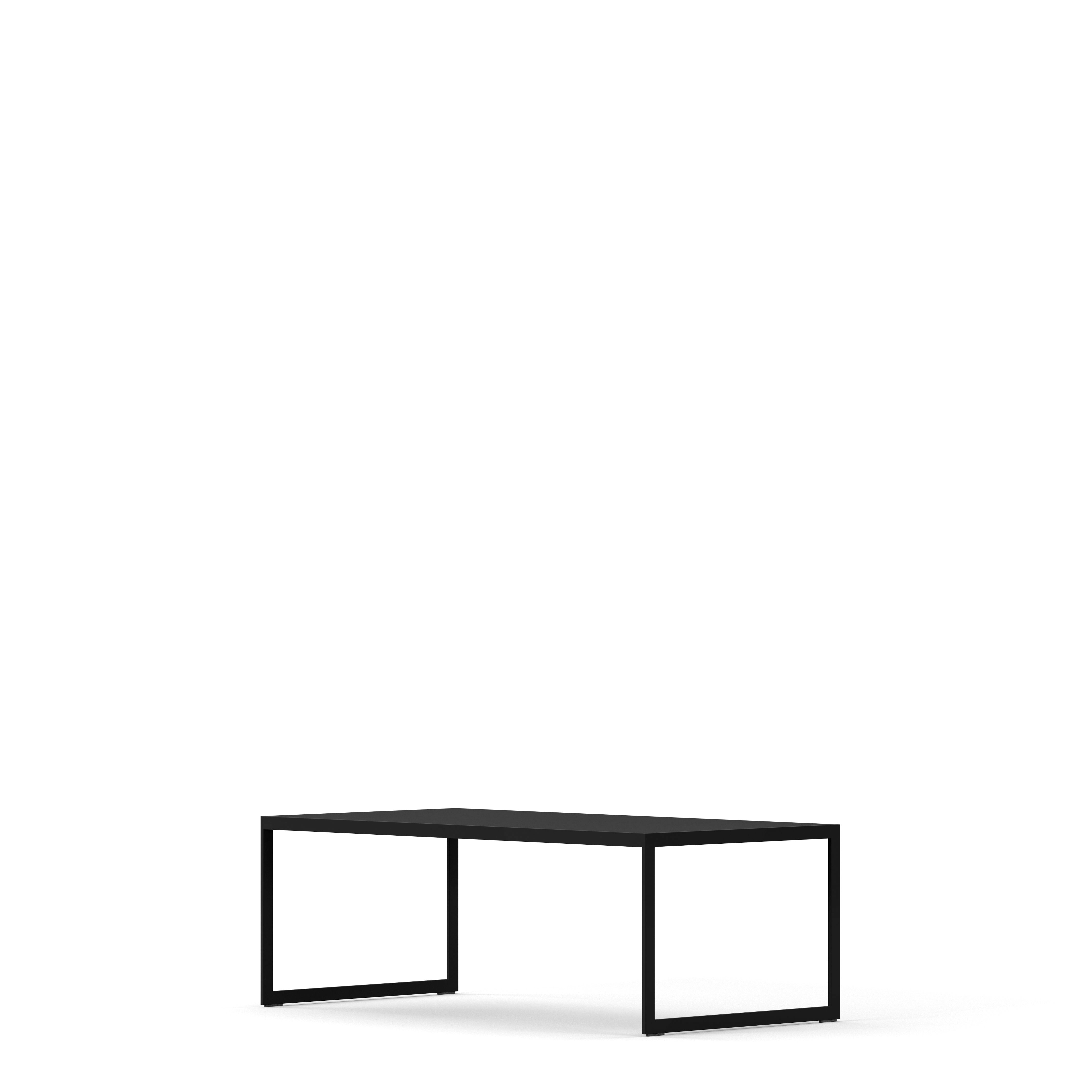 Englesson Bord Square Soffbord Rektangulärt #Variant_Svart Metall & Black Oak