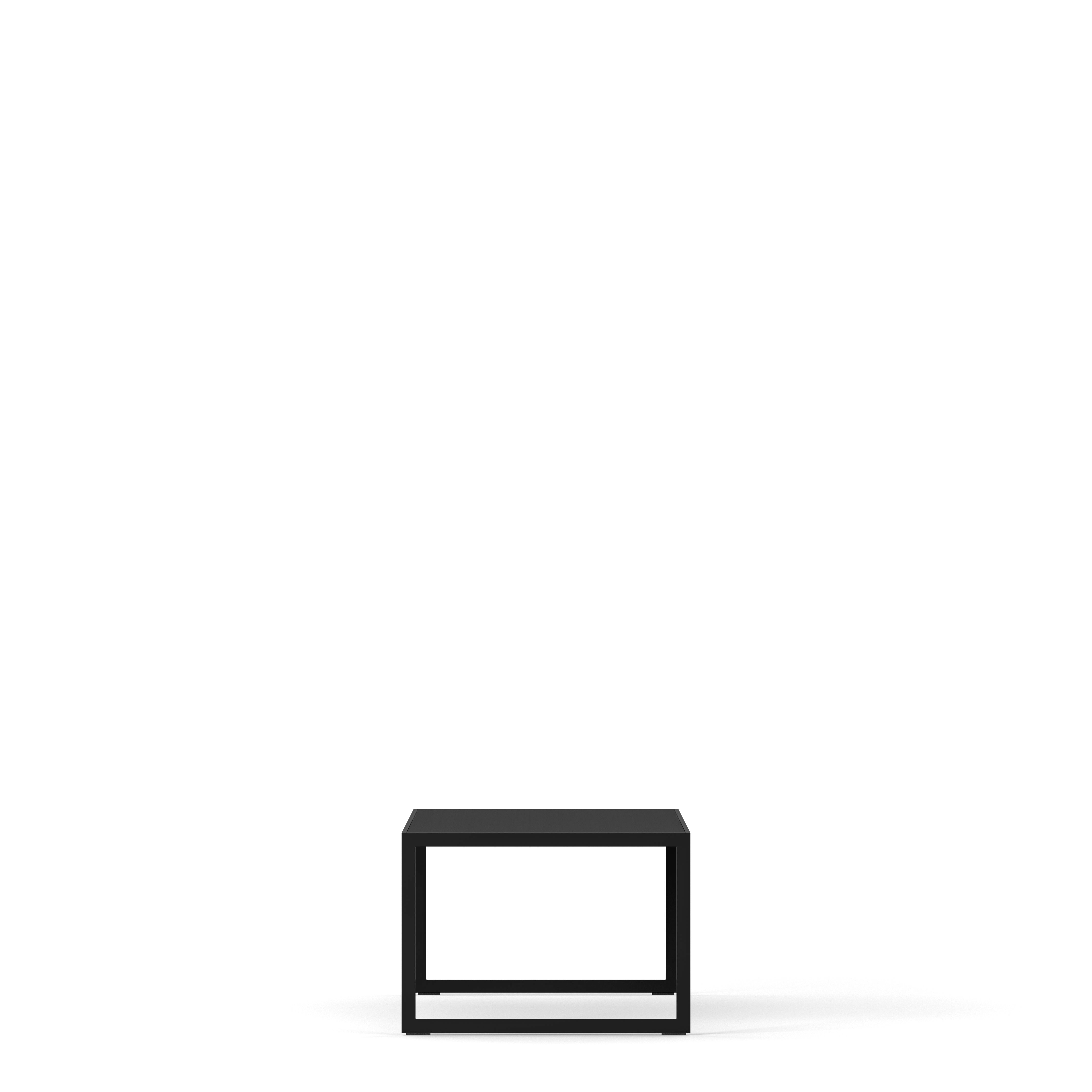 Englesson Bord Square Soffbord Rektangulärt #Variant_Svart Metall & Black Oak