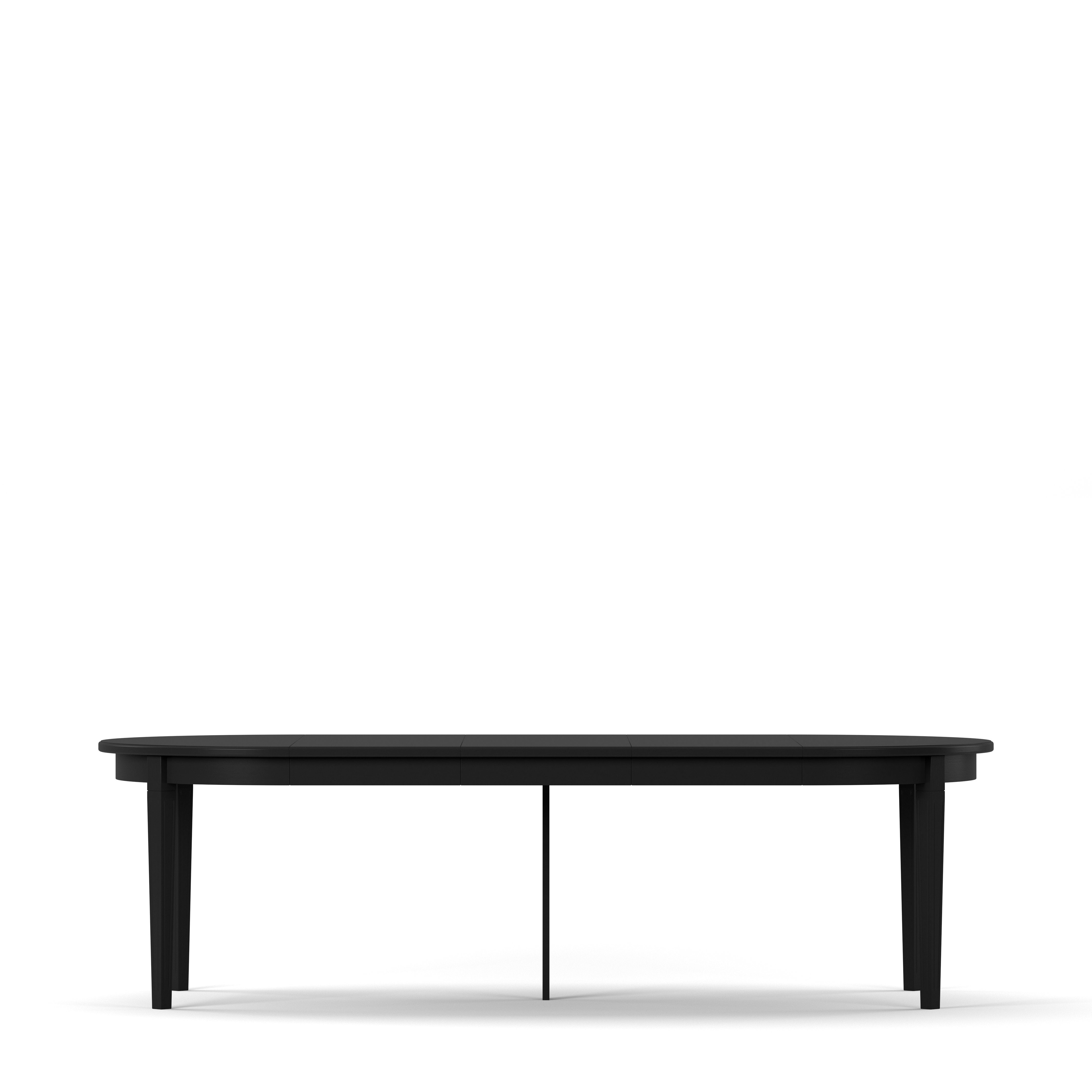 Englesson Bord Stockholm Matbord Ø115 Inkl 3 Ilägg #Variant_Black