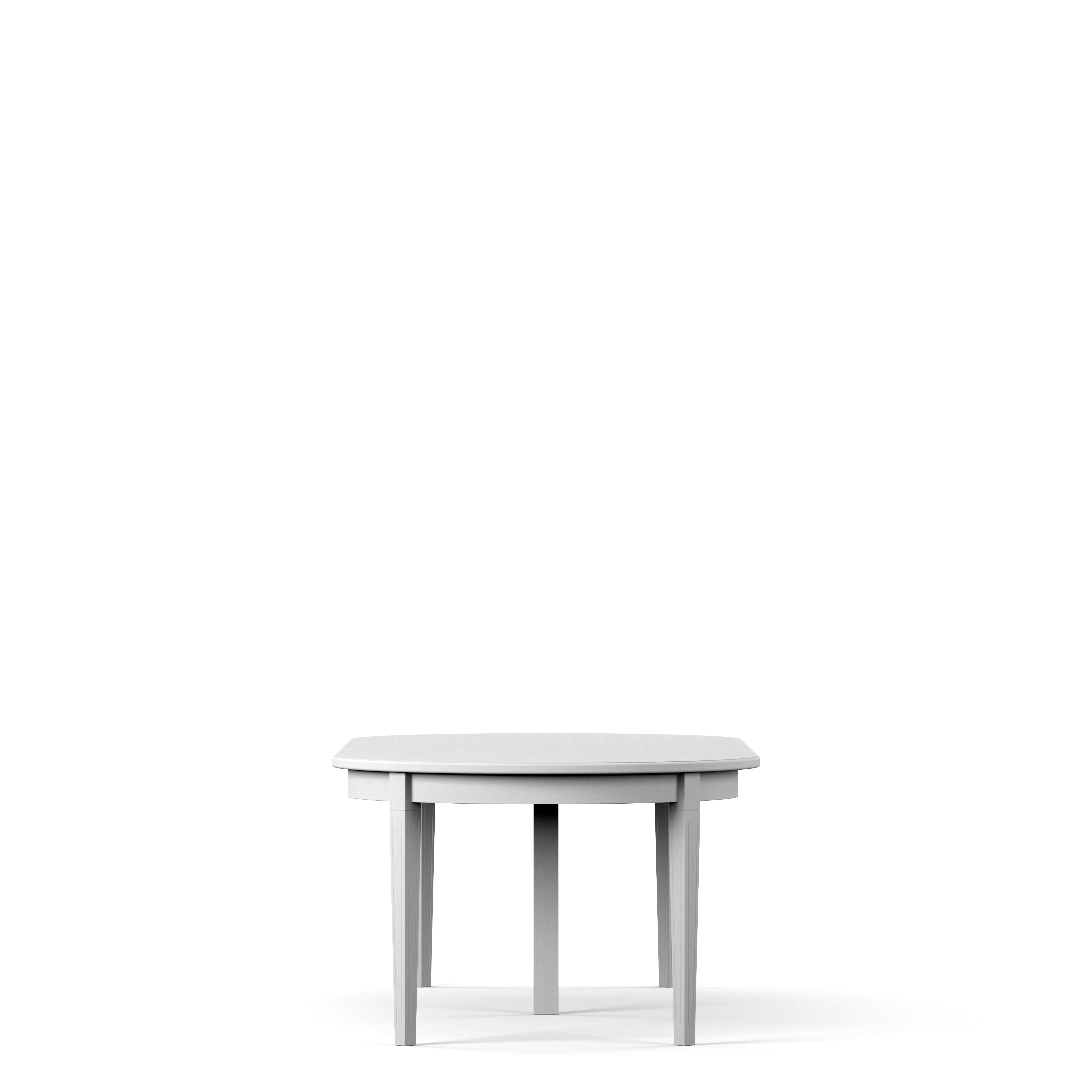 Englesson Bord Stockholm Matbord Ø115 Inkl 3 Ilägg #Variant_Whitewash