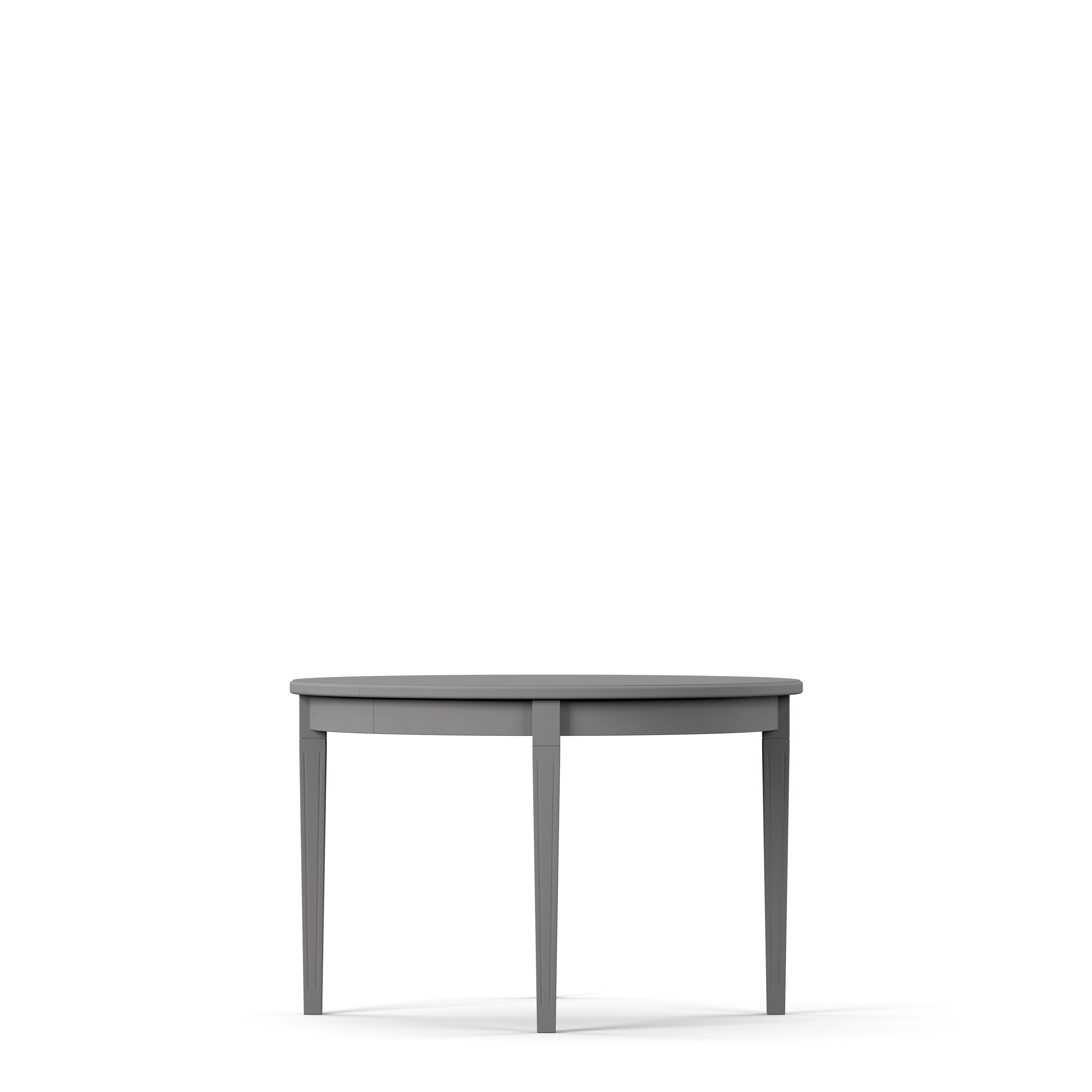 Englesson Bord Stockholm Matbord Ø115 Inkl 3 Ilägg #Variant_Grey