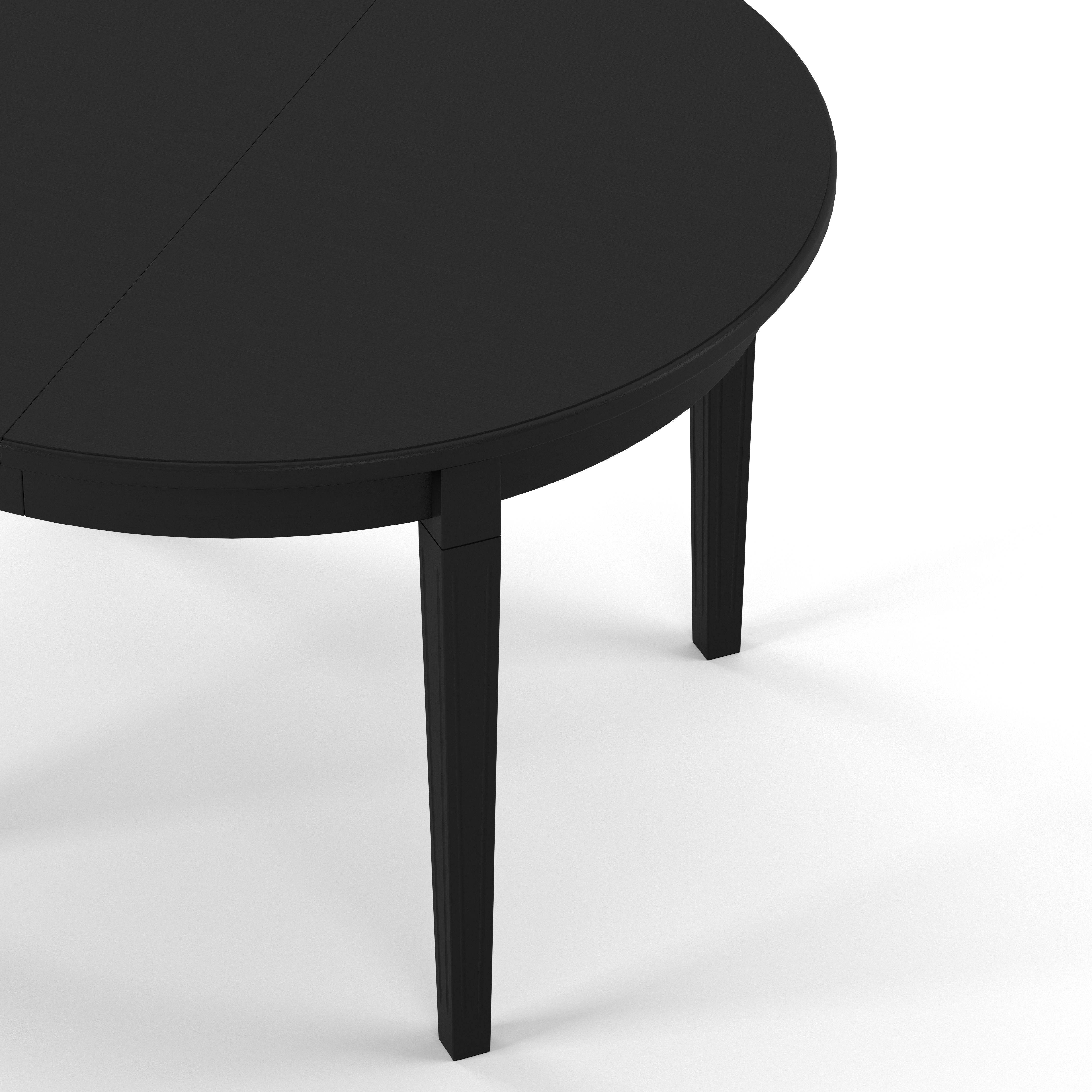 Englesson Bord Stockholm Matbord Ø115 Inkl 3 Ilägg #Variant_Black