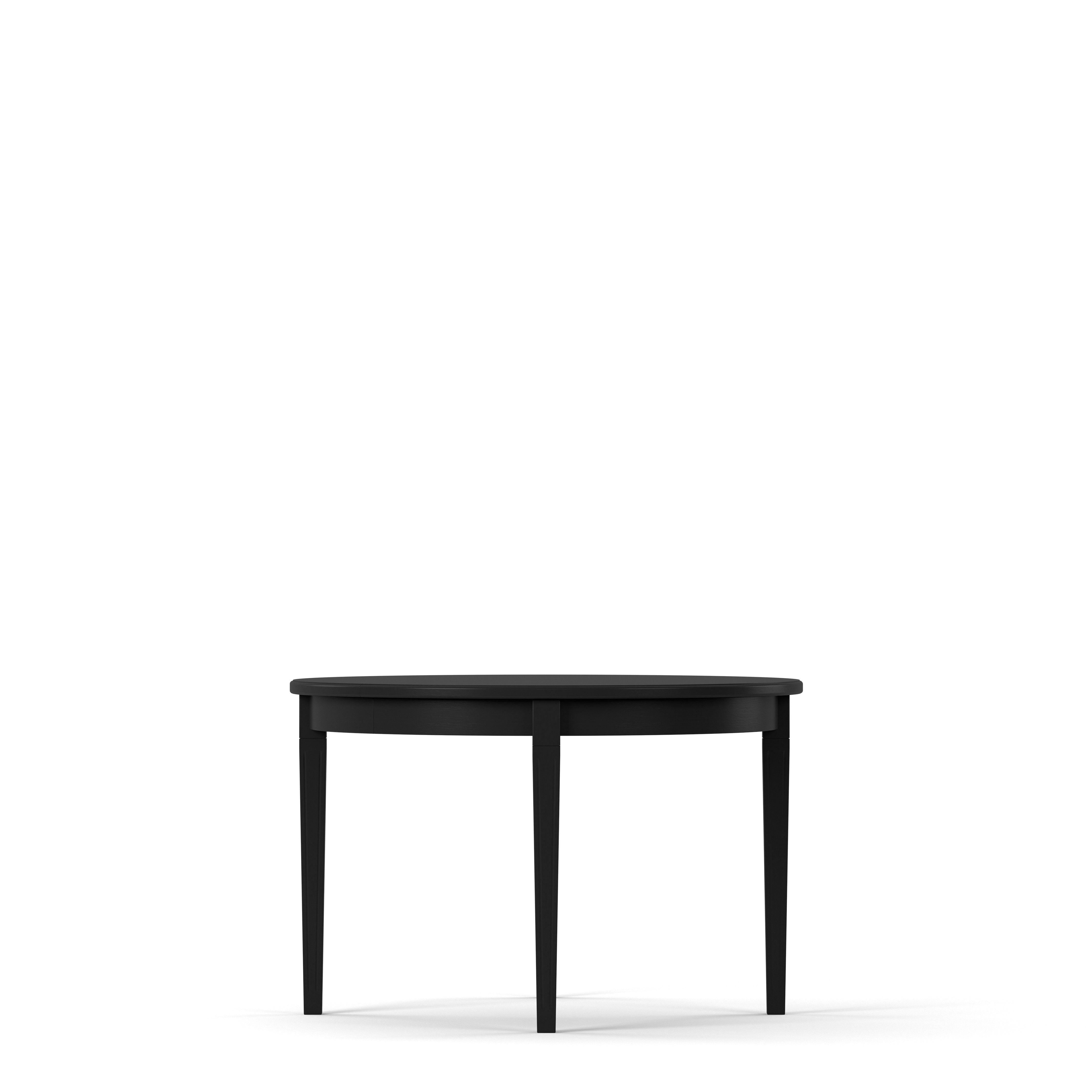 Englesson Bord Stockholm Matbord Ø115 Inkl 3 Ilägg #Variant_Black