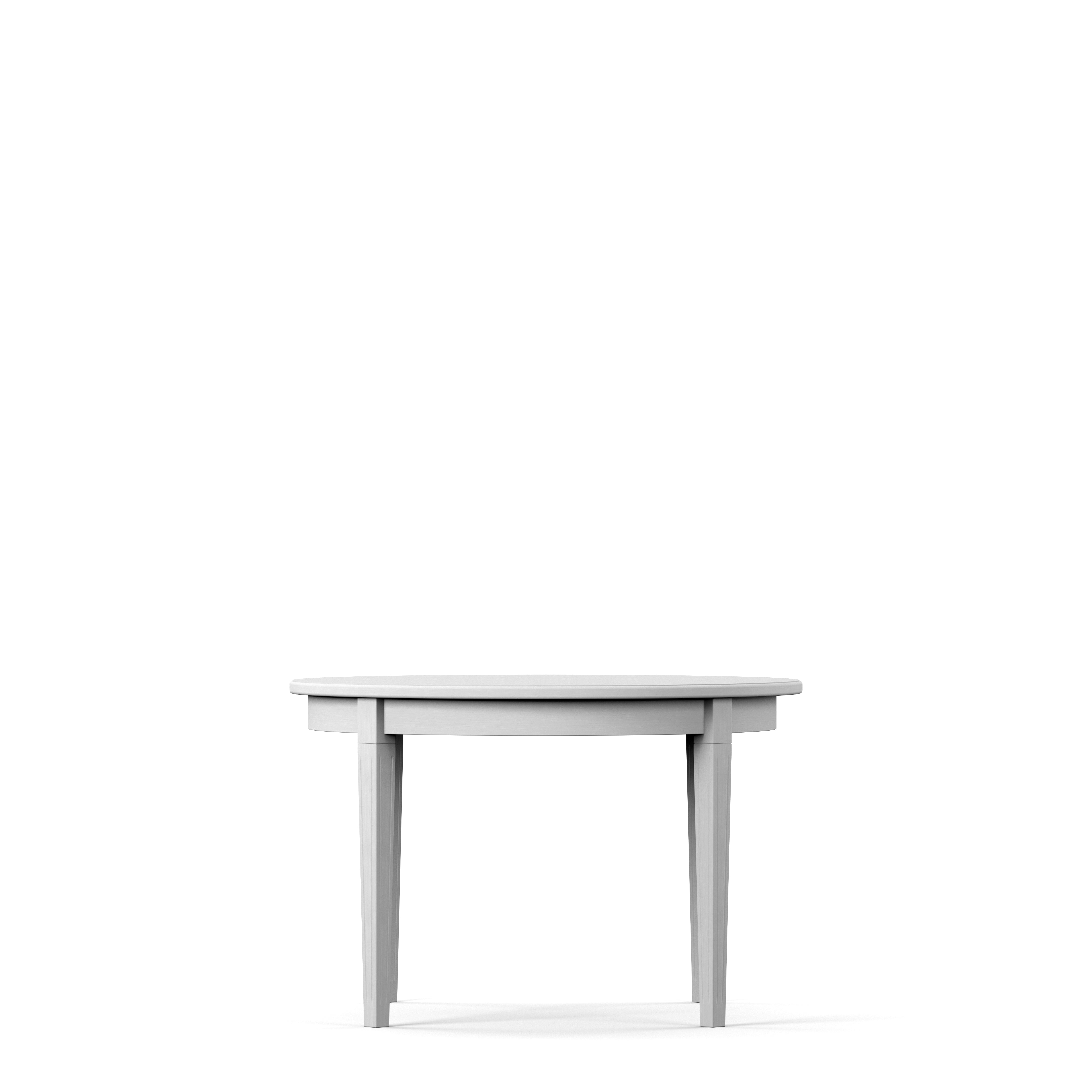 Englesson Bord Stockholm Matbord Ø115 Inkl 3 Ilägg #Variant_Whitewash