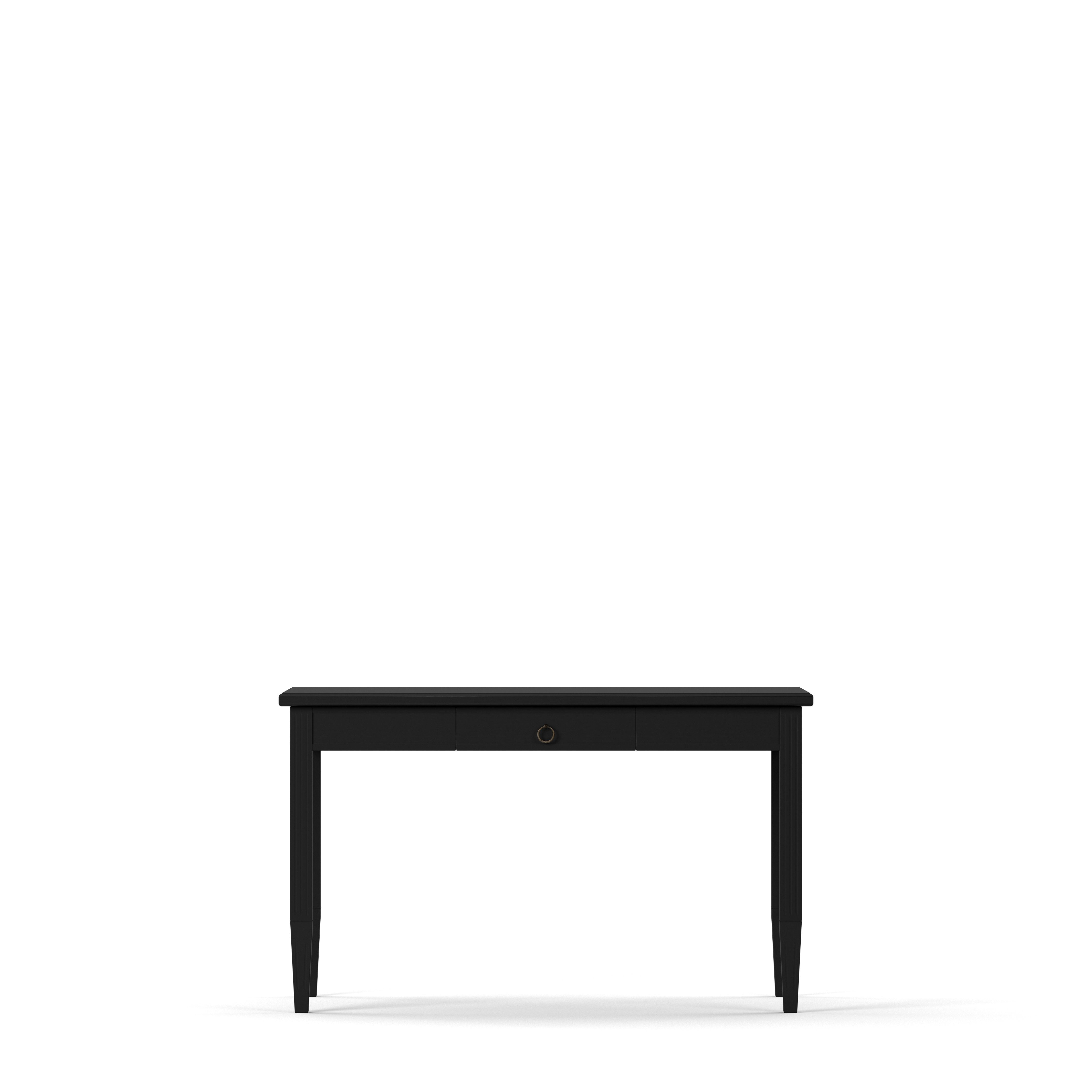 Englesson Bord Black Stockholm Skrivbord 1 Låda 572B #Variant_Black