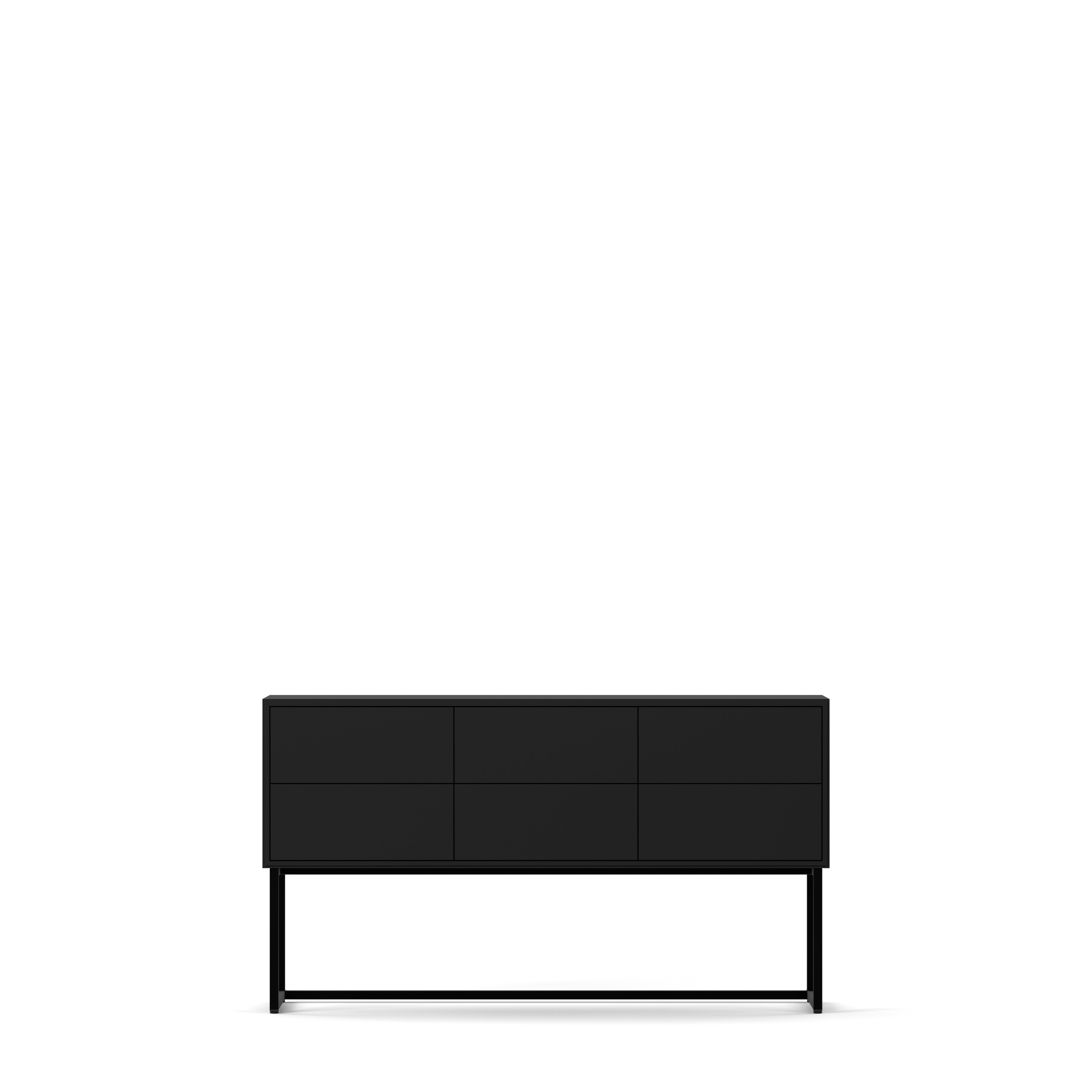 Englesson Byrå Edge Black Cube Byrå 824ES #Variant_Edge Black