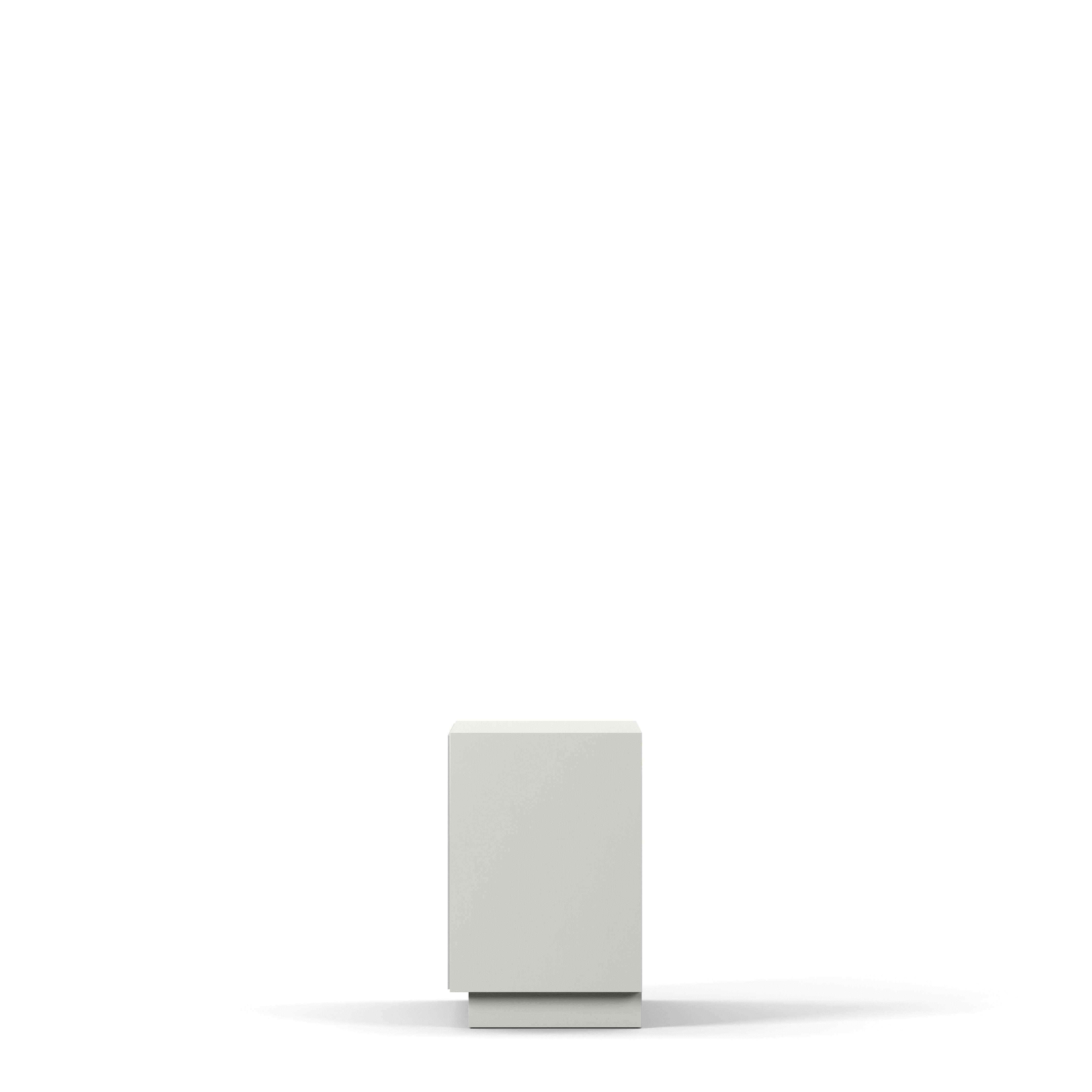 Englesson Byrå Line Burned Walnut Byrå 3 Lådor #Variant_White & Burned Walnut