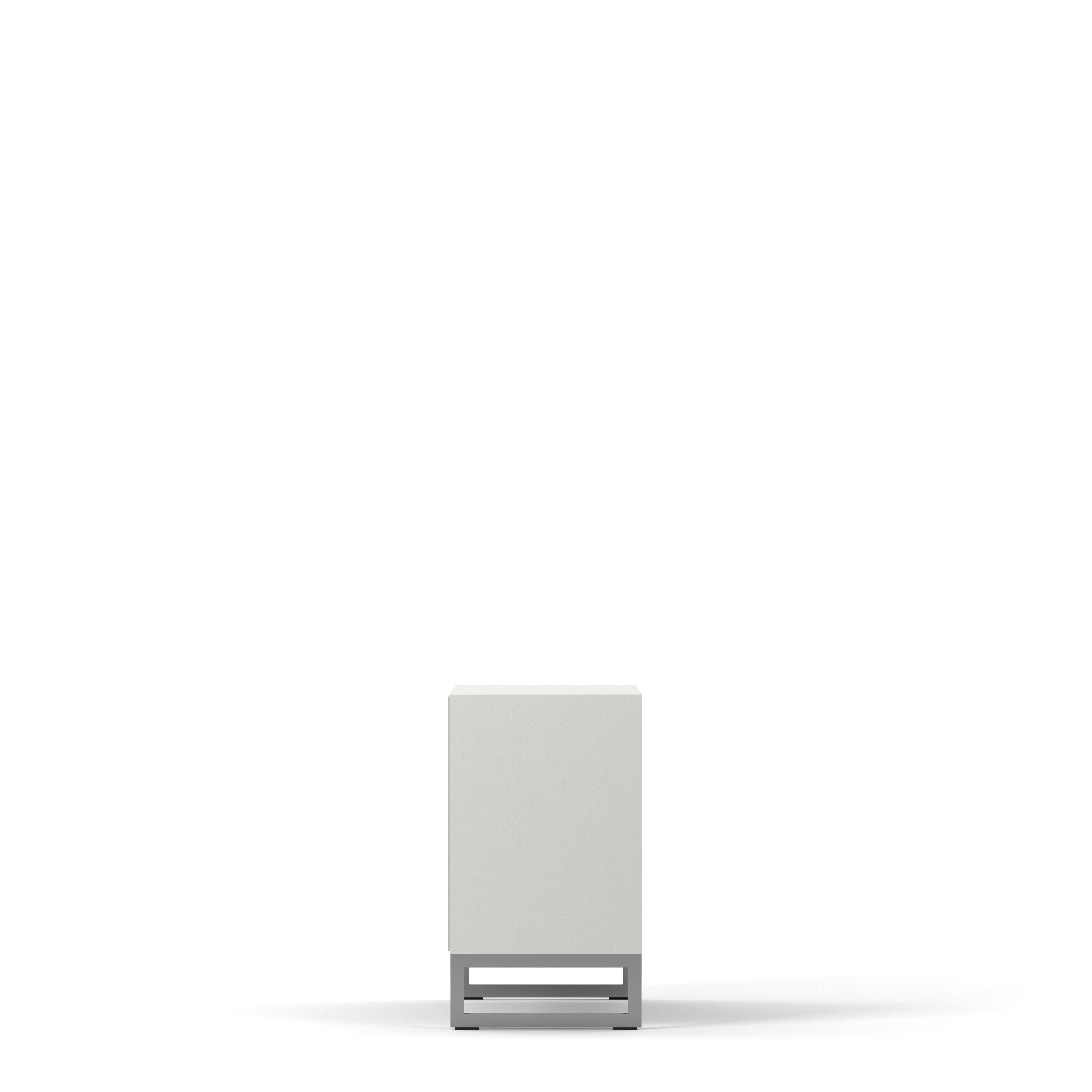 Englesson Byrå Line Burned Walnut Byrå 3 Lådor #Variant_White & Burned Walnut