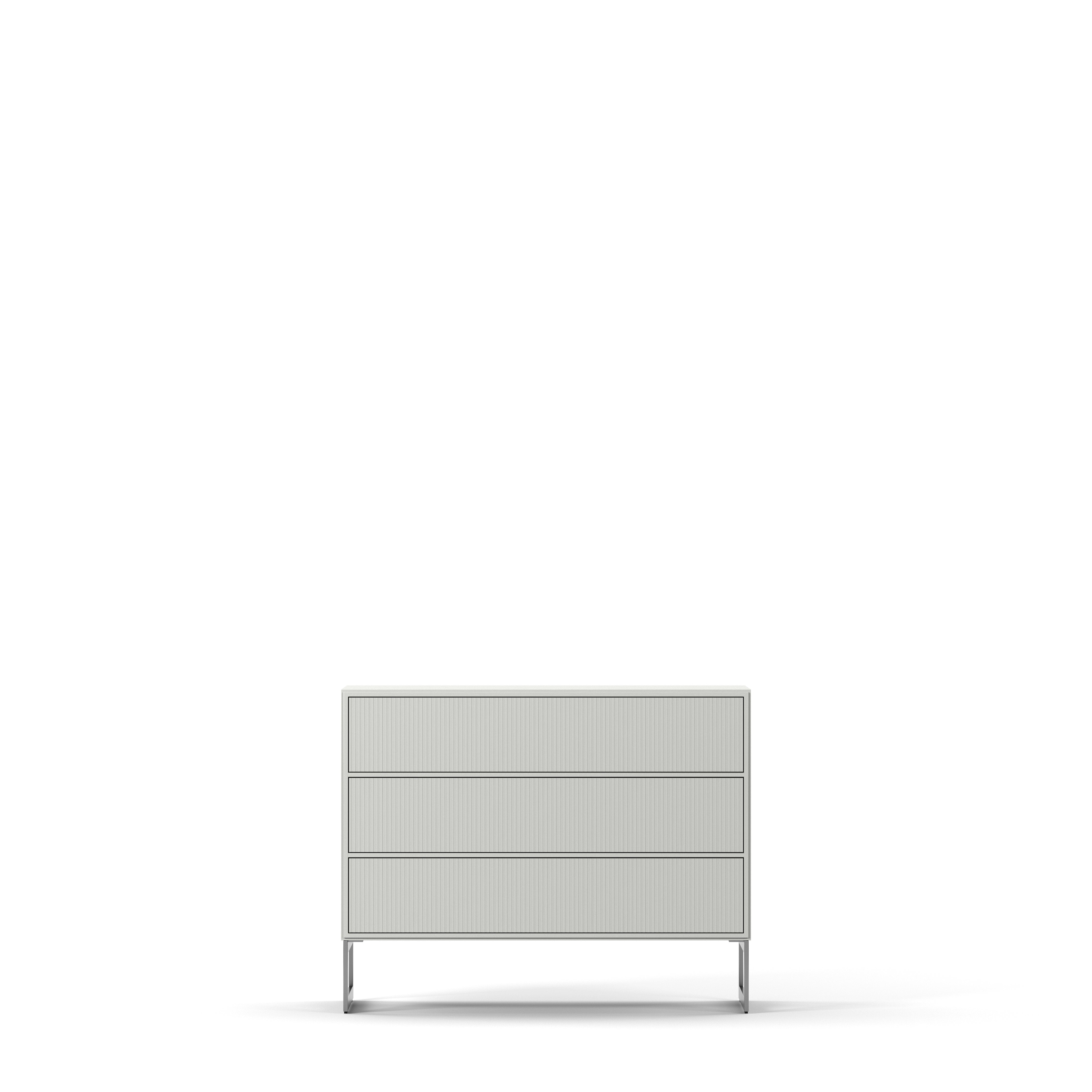 Englesson Byrå White Line Byrå 3 Lådor 6744DB #Variant_White