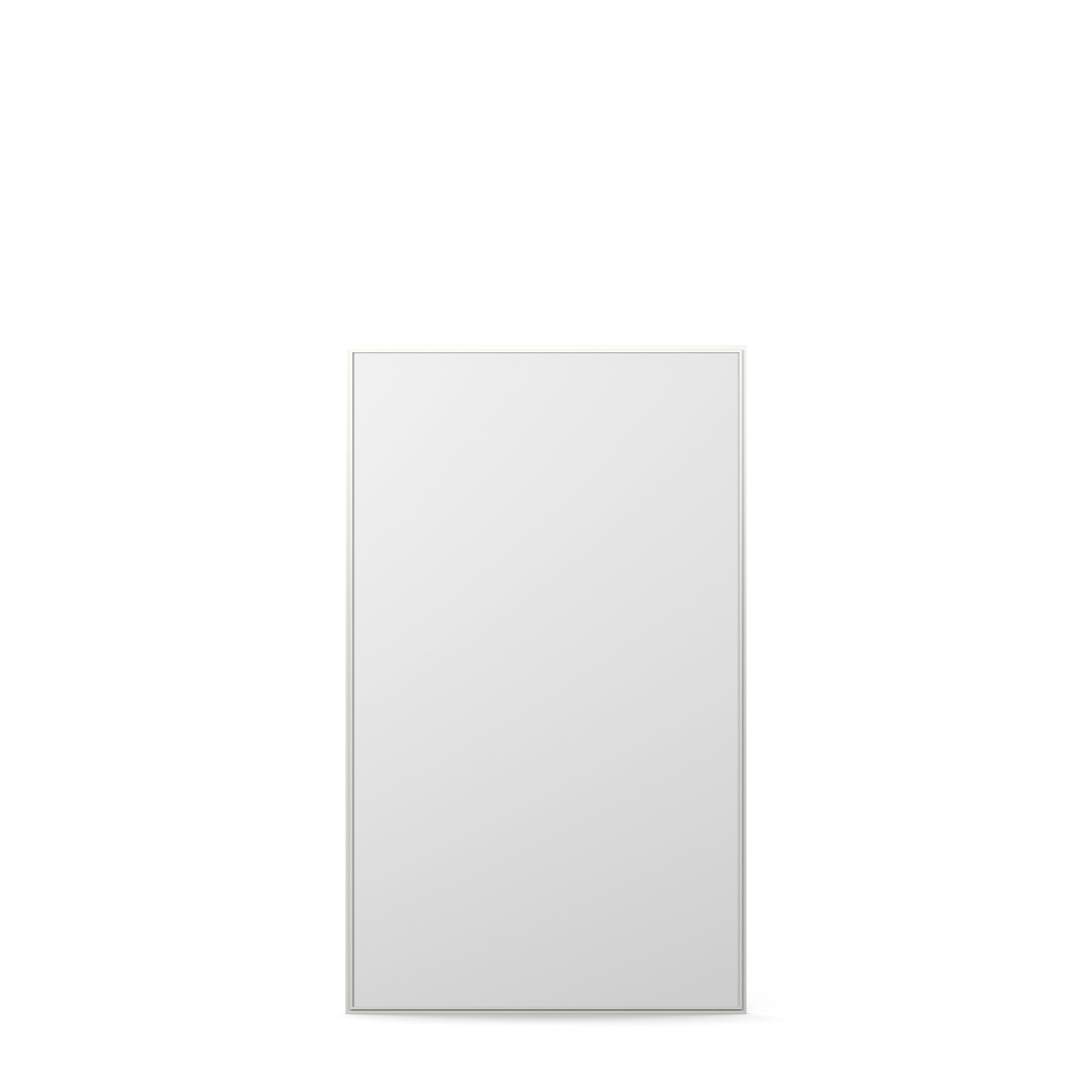 Englesson Edge White Cube Spegel Rektangulär 831D #färg_Edge White #Colour_Edge White