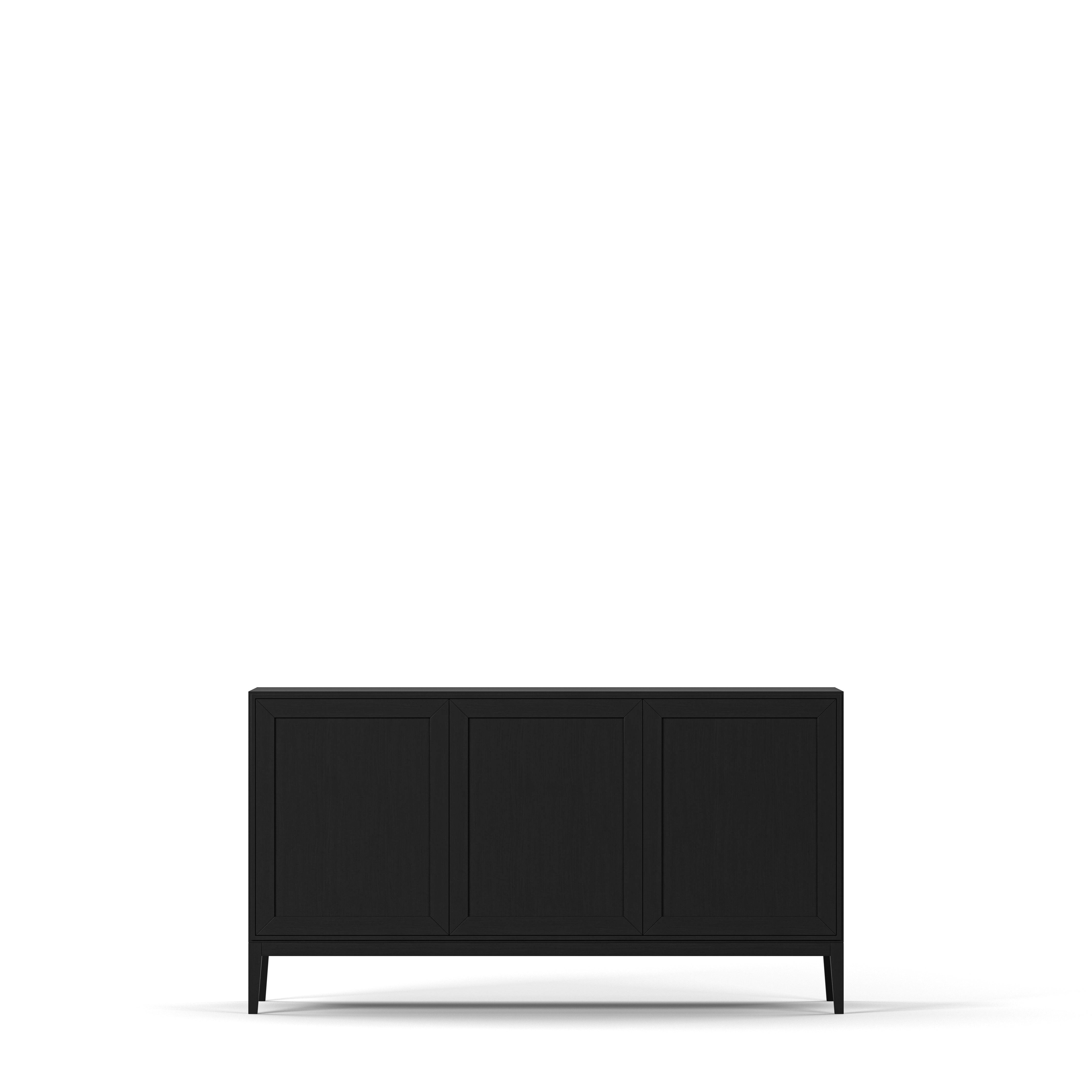 Englesson Skänkar Black Brushed Edge 2.0 Skänk 3-Dörrar 713ESB #Variant_Black Brushed