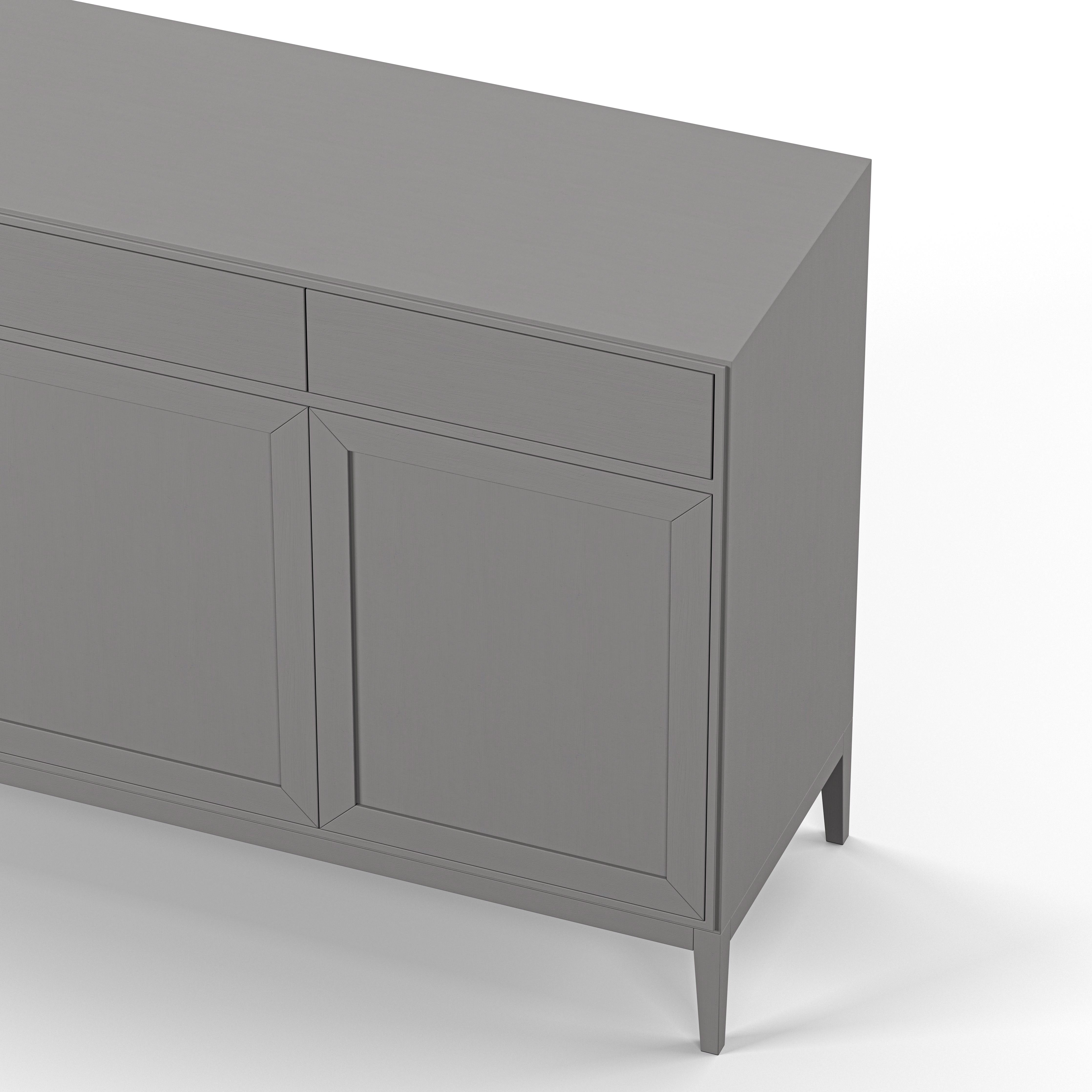 Englesson Skänkar Edge 2.0 Skänk 3 Dörrar, High #Variant_Grey Brushed