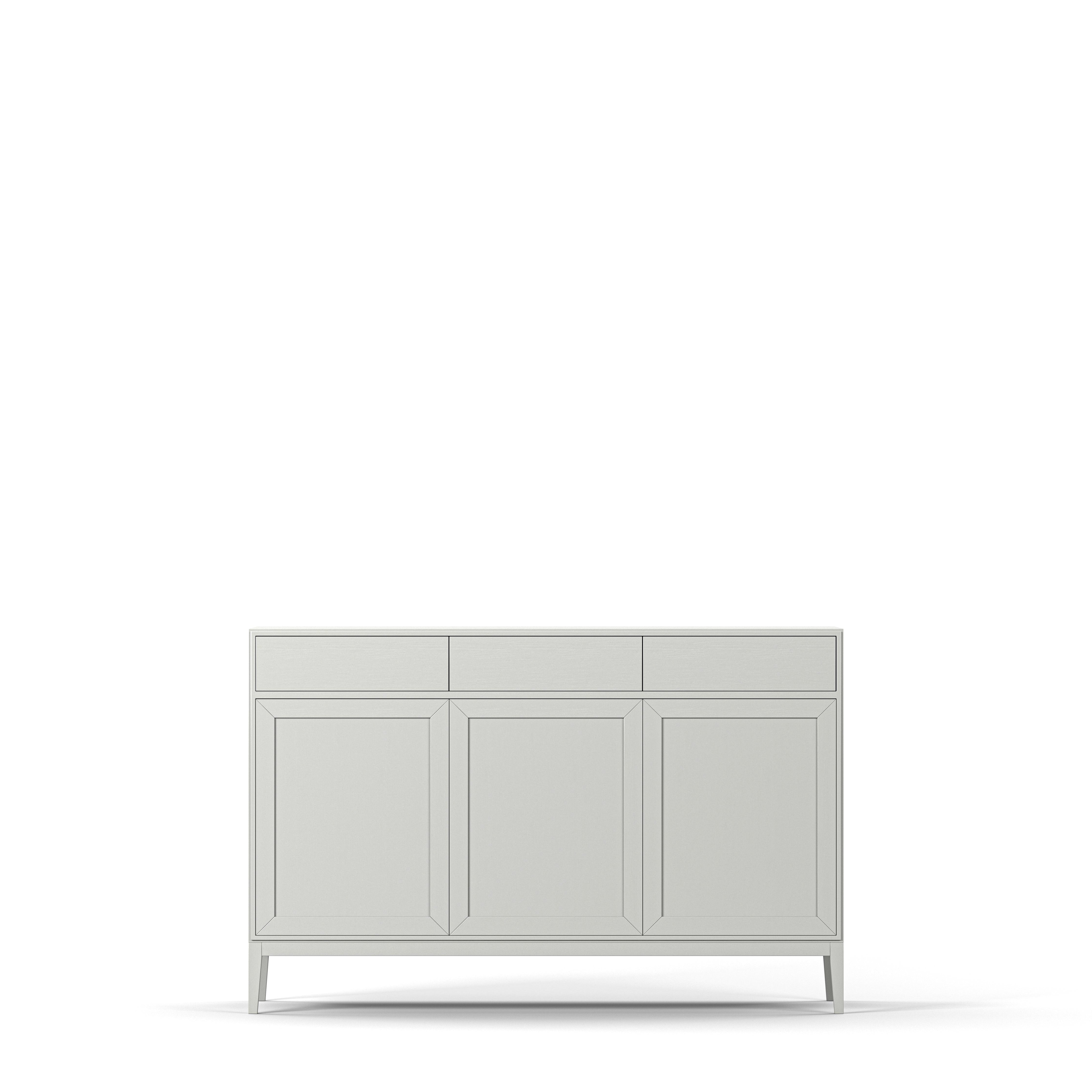 Englesson Skänkar White Edge 2.0 Skänk 3 Dörrar, High 712DB #Variant_White