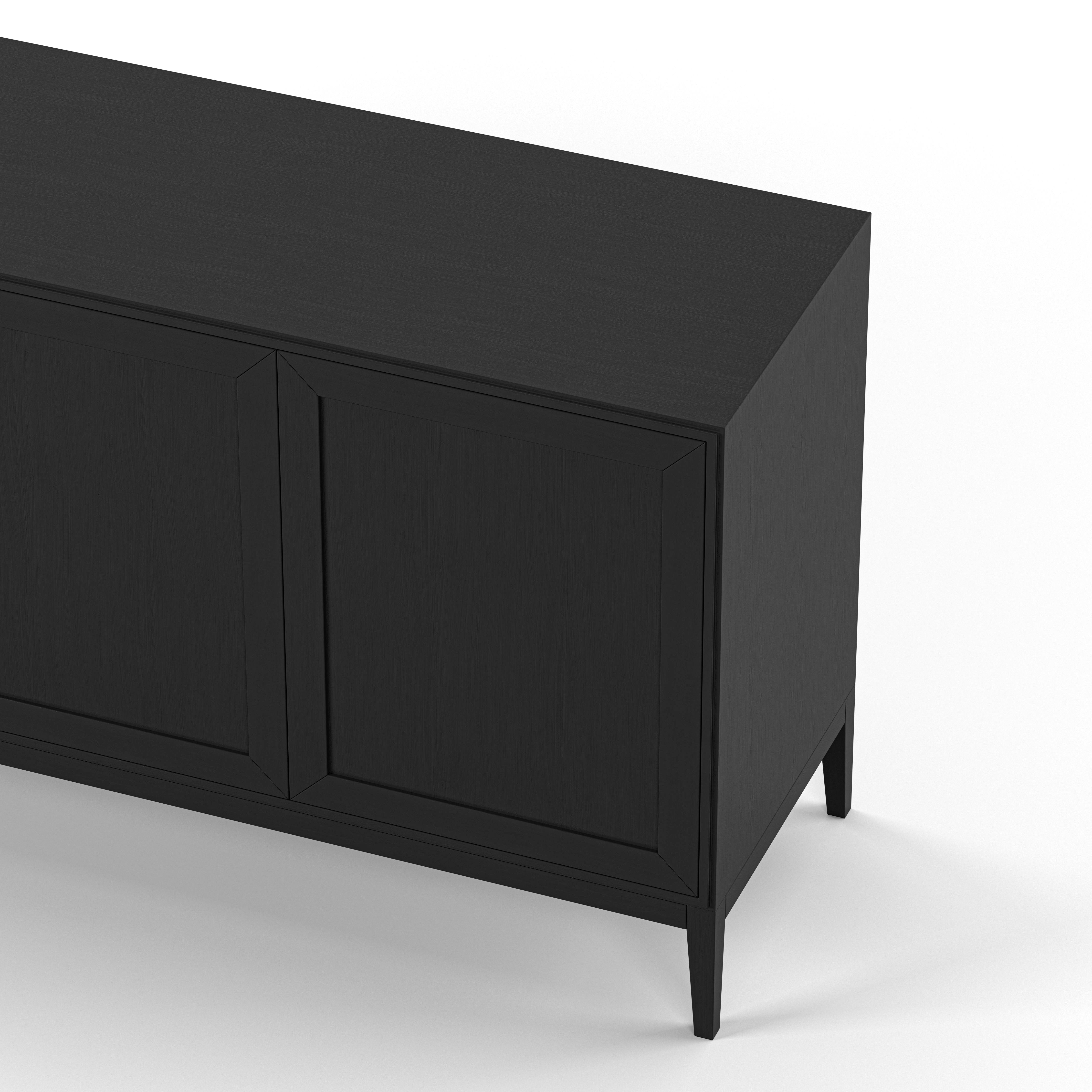 Englesson Skänkar Edge 2.0 Skänk 4-Dörrar #Variant_Black Brushed