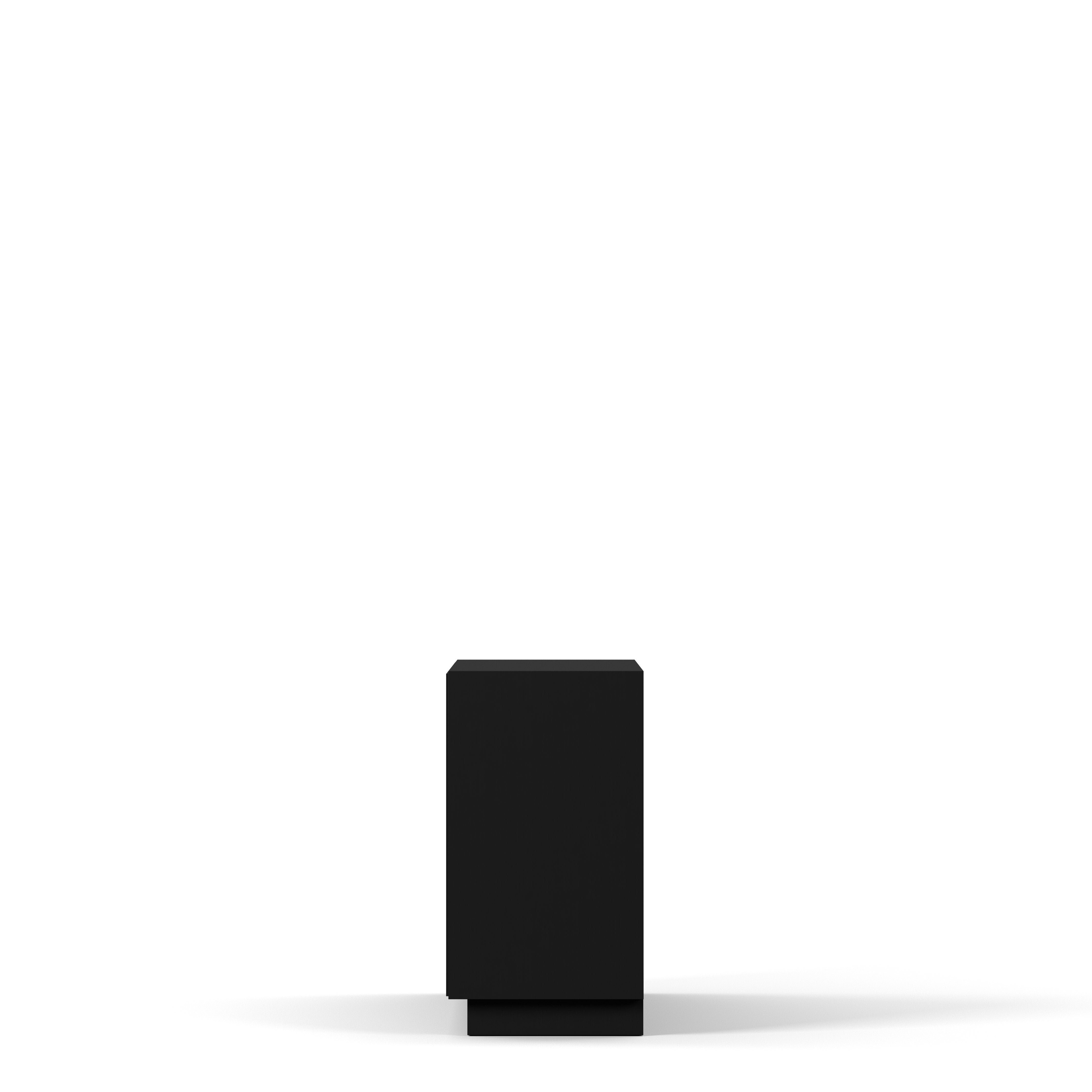 Englesson Skänkar Line Burned Walnut Skänk 2 Dörrar Hög #Variant_Black & Burned Walnut