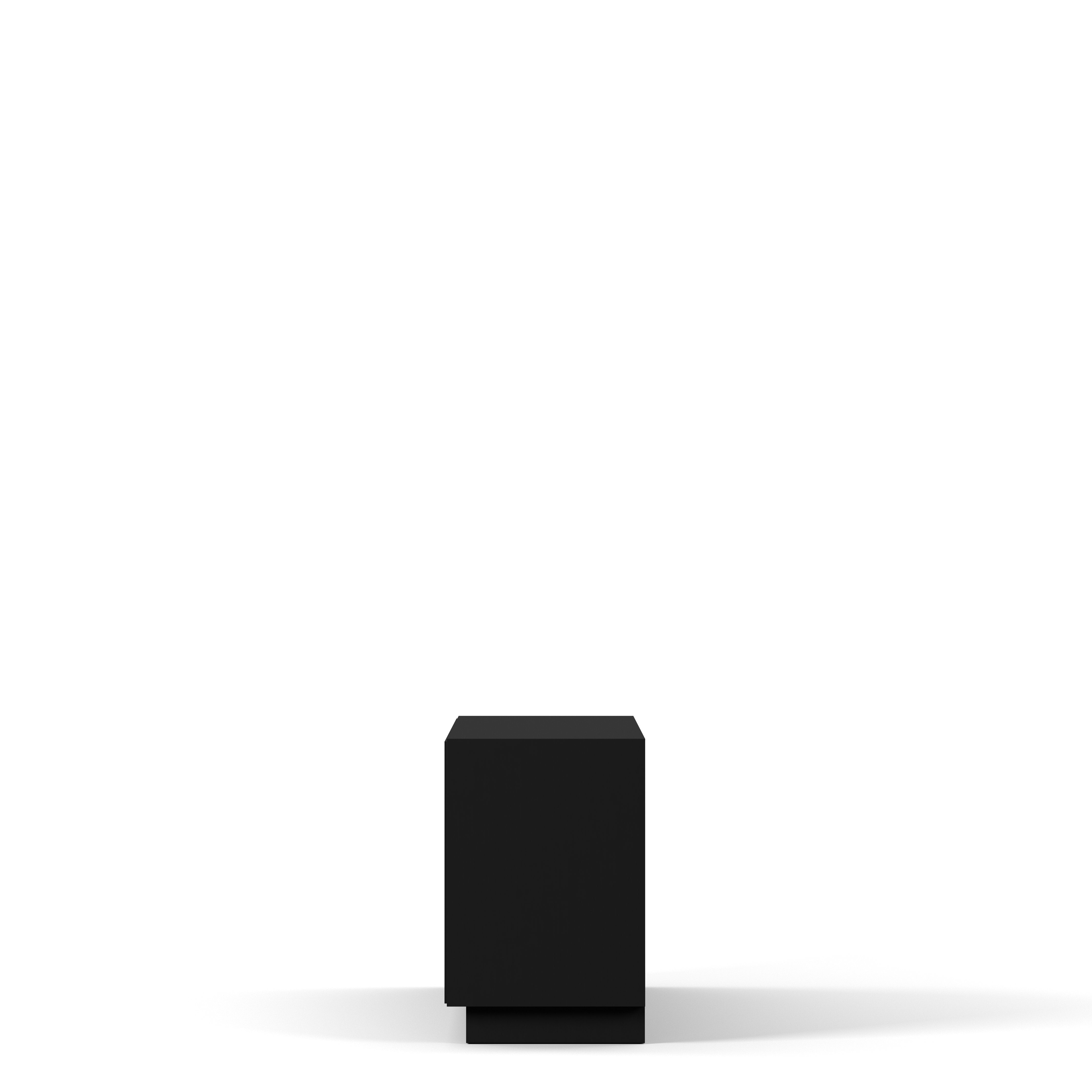 Englesson Skänkar Line Burned Walnut Skänk 4 Dörrar #Variant_Black & Burned Walnut