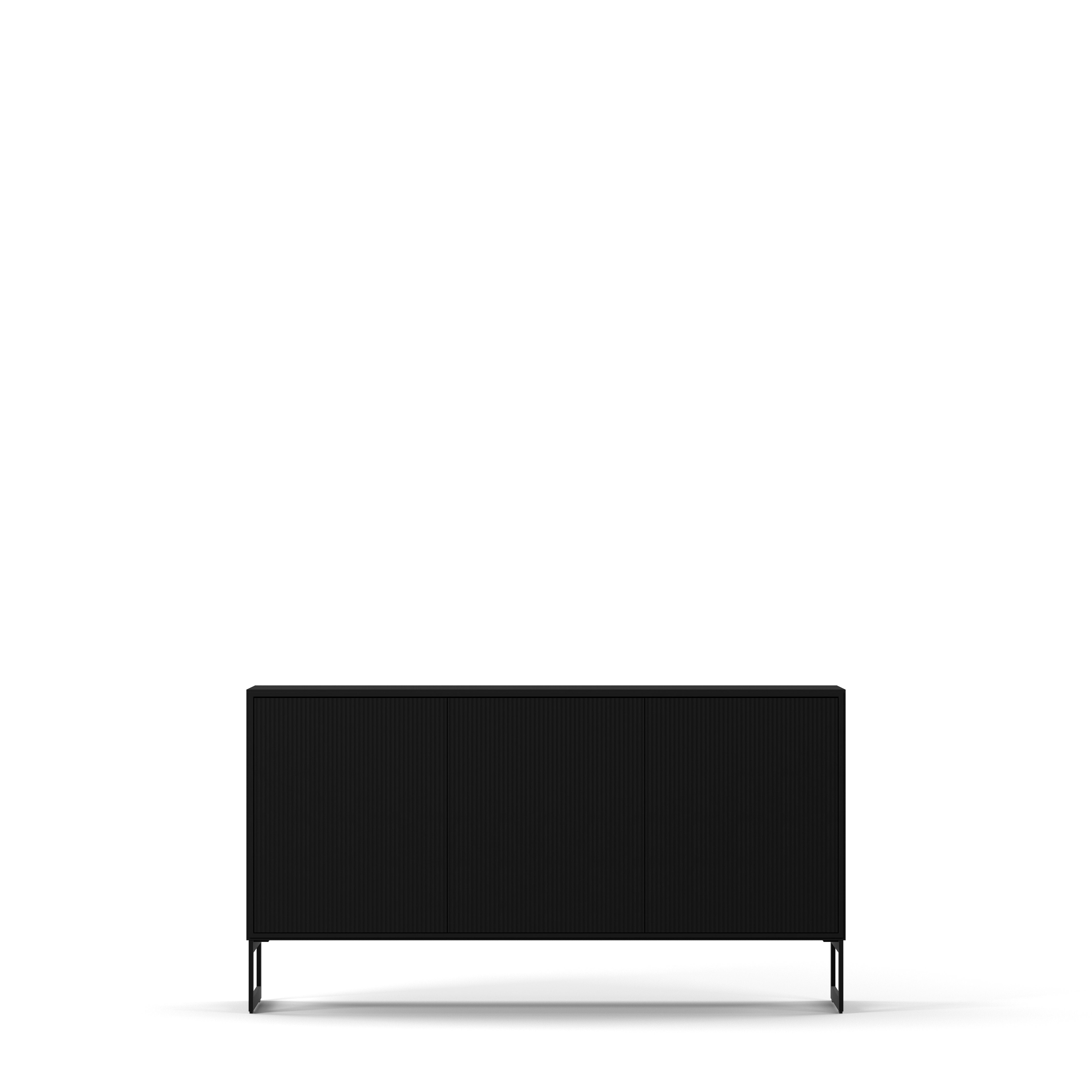 Englesson Skänkar Black Line Skänk 3 Dörrar 6713B #Variant_Black