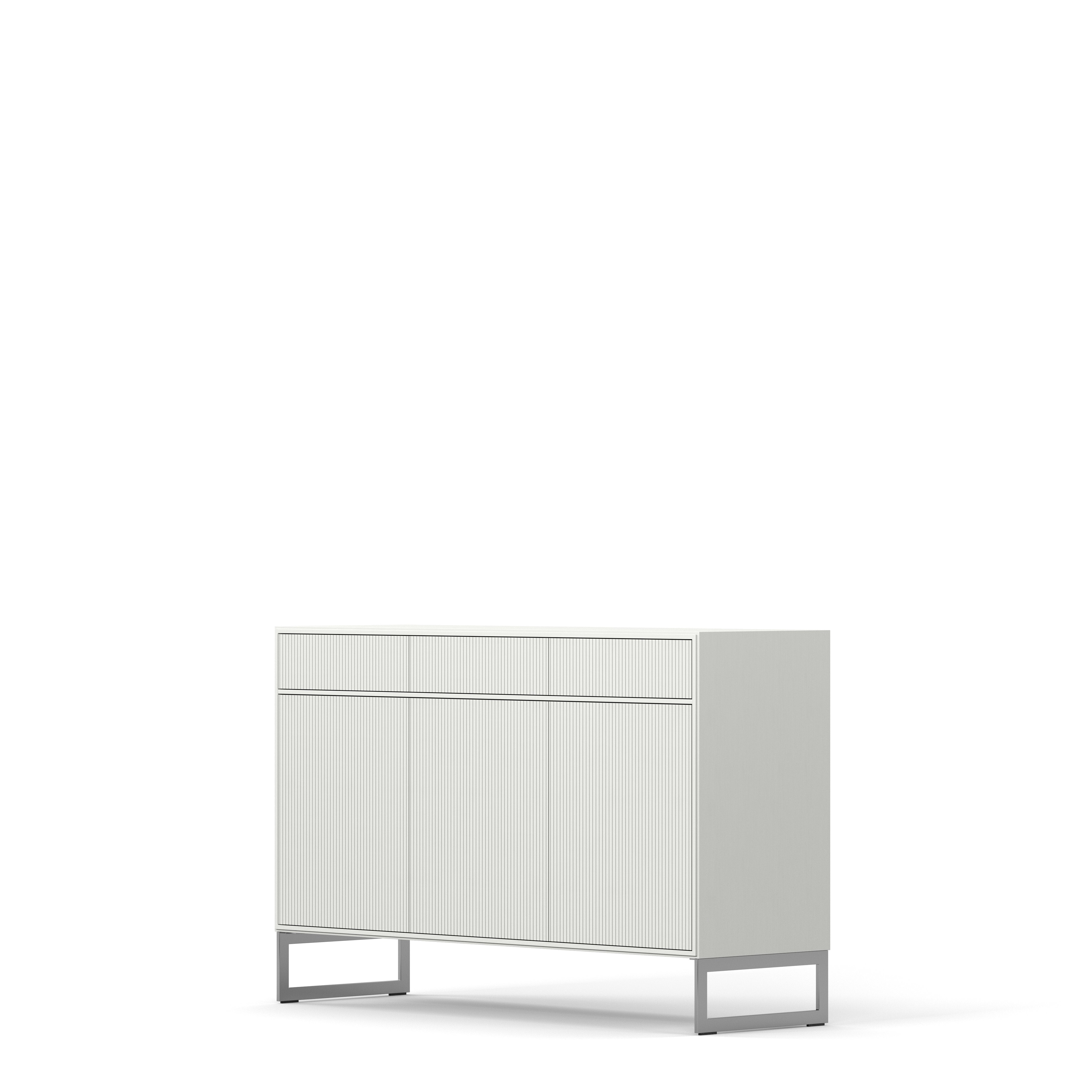 Englesson Skänkar Line Skänk 3 Dörrar Hög #Variant_White