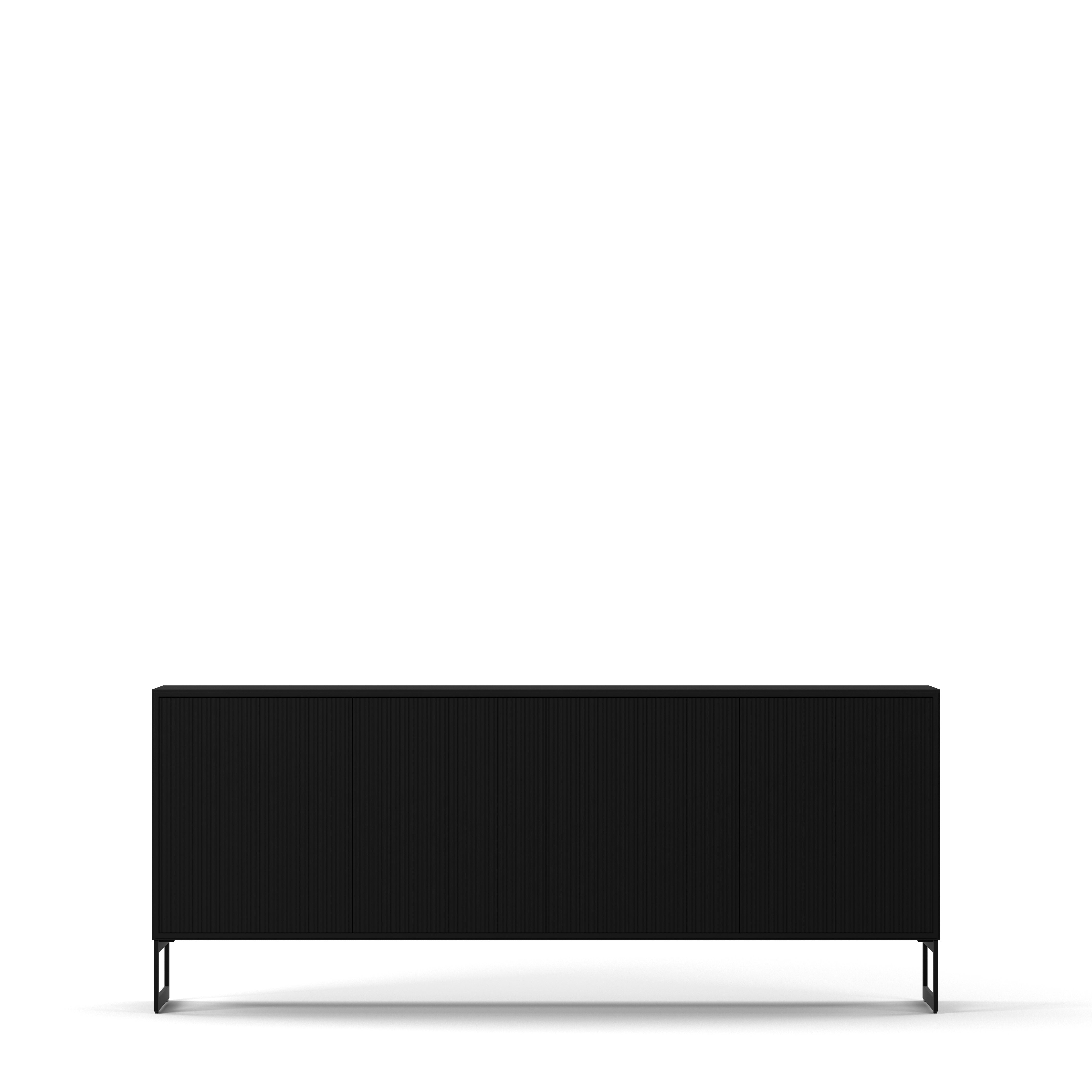 Englesson Skänkar Line Skänk 4 Dörrar #Variant_Black
