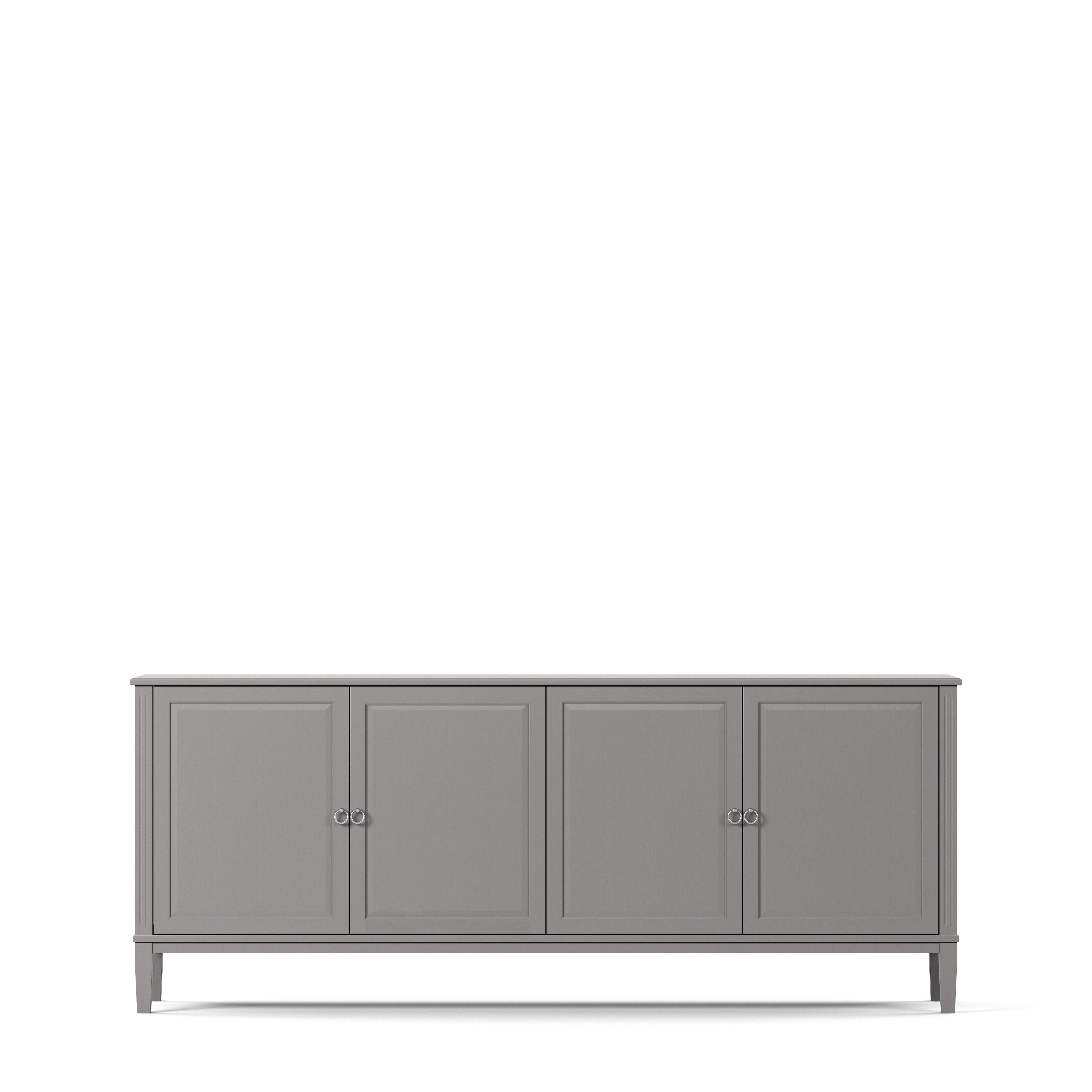 Englesson Skänkar Grey Stockholm 2.0 Skänk 4 Dörrar 514G2 #Variant_Grey