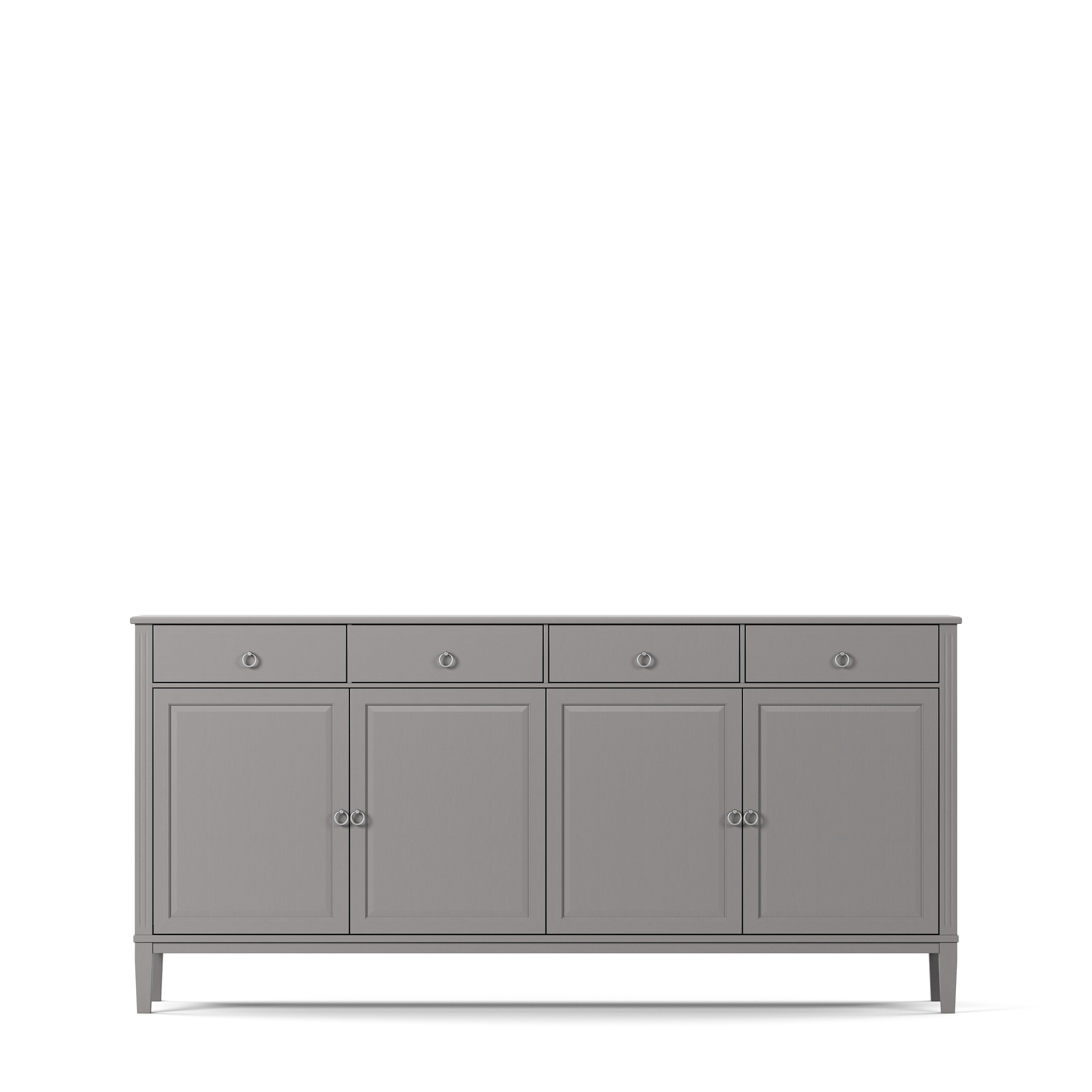 Englesson Skänkar Grey Stockholm 2.0 Skänk 4 Dörrar 517G2 #Variant_Grey