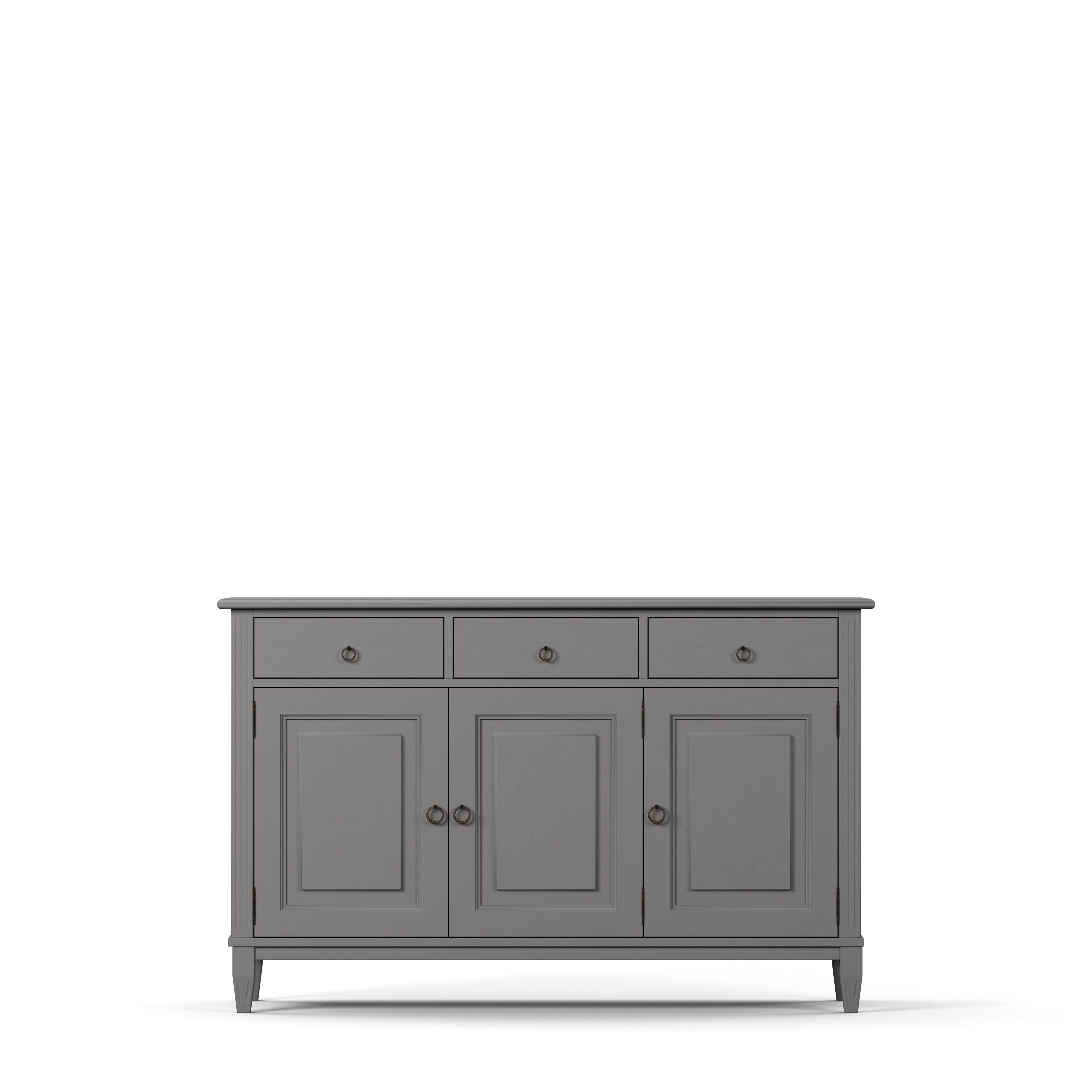 Englesson Skänkar Grey Stockholm Underskåp & Skänk 3 Dörrar 512G #Variant_Grey